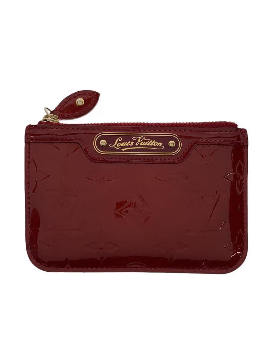 Louis Vuitton Louis Vuitton Monogram Vernis Pochette Cle NM Enamel Red Size ONE SIZE - 1 Thumbnail