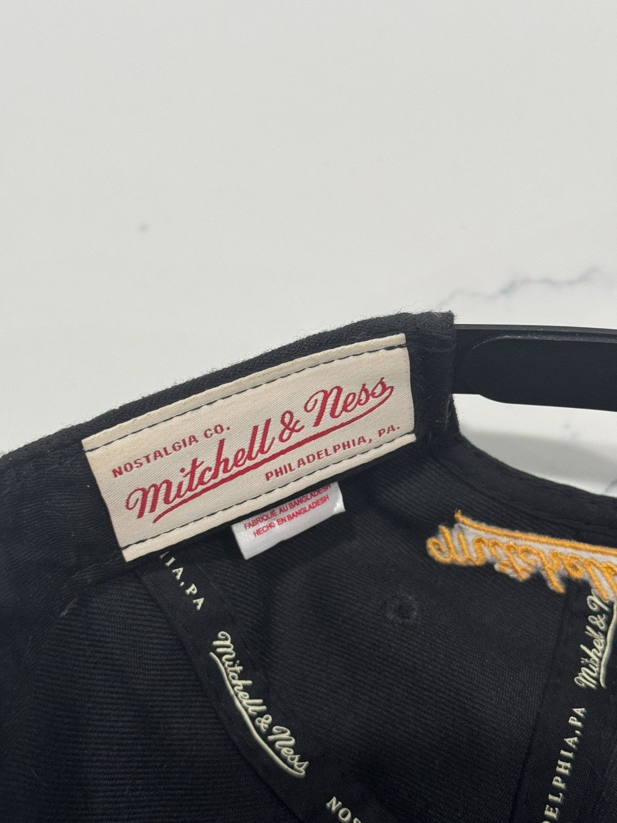 Mitchell & Ness Vintage Y2K Los Angeles Lakers Mitchell & Ness Snapback Hat Size ONE SIZE - 9 Thumbnail
