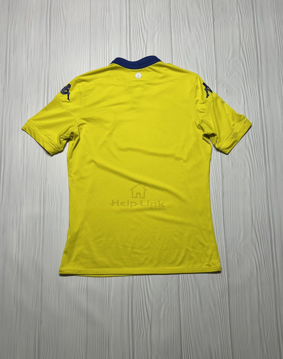 Kappa 2015/2017 Kappa Leeds United Football Shirt Soccer Jersey Size US L / EU 52-54 / 3 - 13 Thumbnail