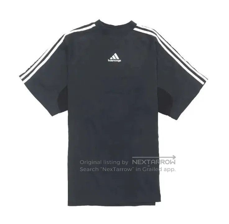 Balenciaga Balenciaga x Adidas Green Logo T. Size US M / EU 48-50 / 2 - 1 Thumbnail