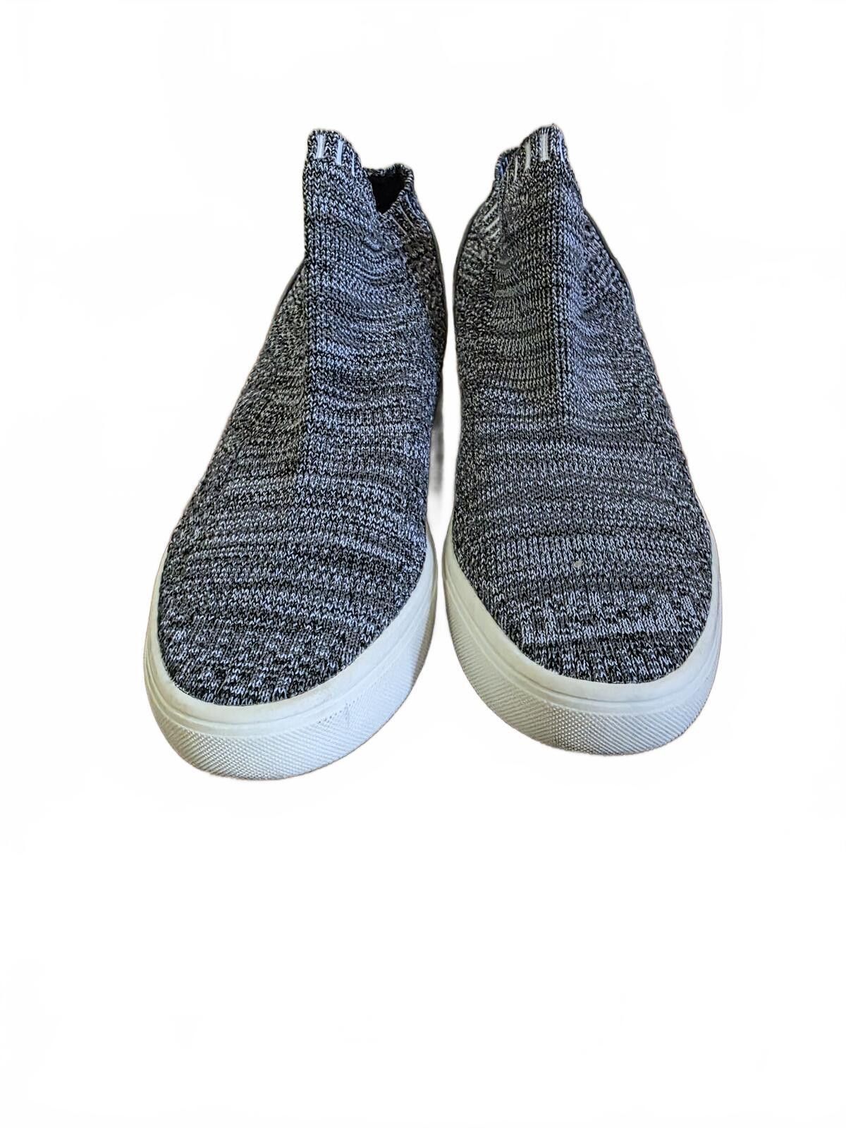 BRAHMIN 2 Pairs Gray Black Fabric Slipon Sneakers Shoes Womens Sz 7 Size US 7 / IT 37 - 7 Thumbnail