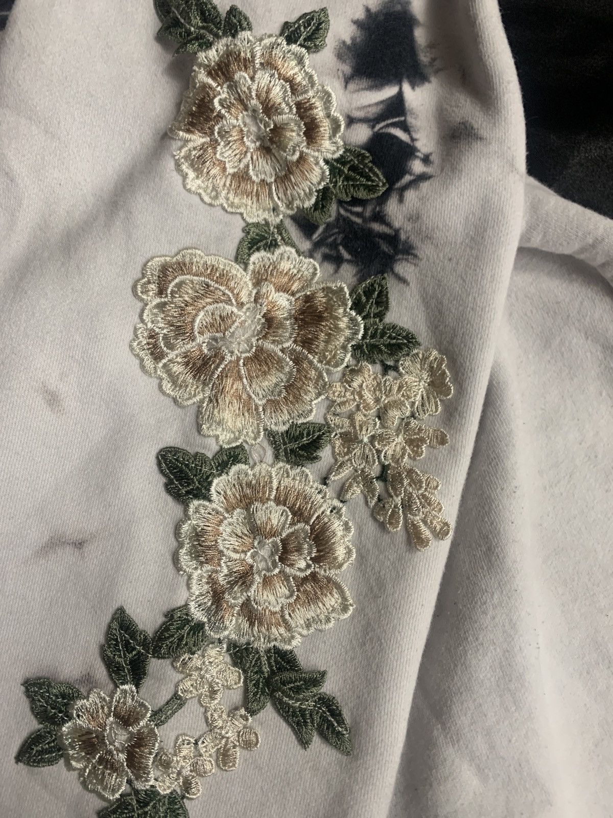 Civil Regime Civil regime embroidered flower tye-dye hoodie Size US XL / EU 56 / 4 - 3 Thumbnail