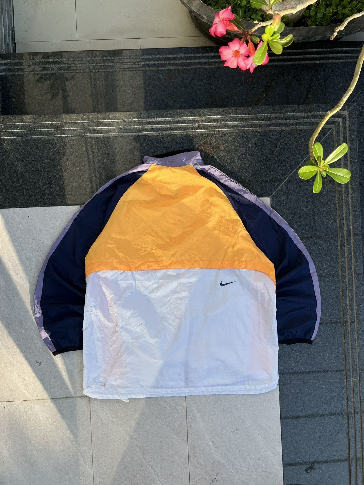 Nike 90s Nike Double Logo Vintage Y2K Oversized Retro Jacket Size US L / EU 52-54 / 3 - 2 Thumbnail