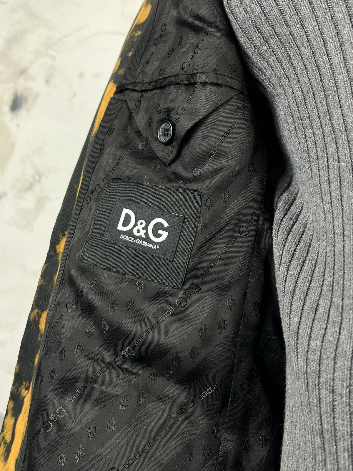 Dolce & Gabbana Dolce & Gabbana D&G Custom Blazer Jacket Size 48 S - M Size 42R - 9 Thumbnail