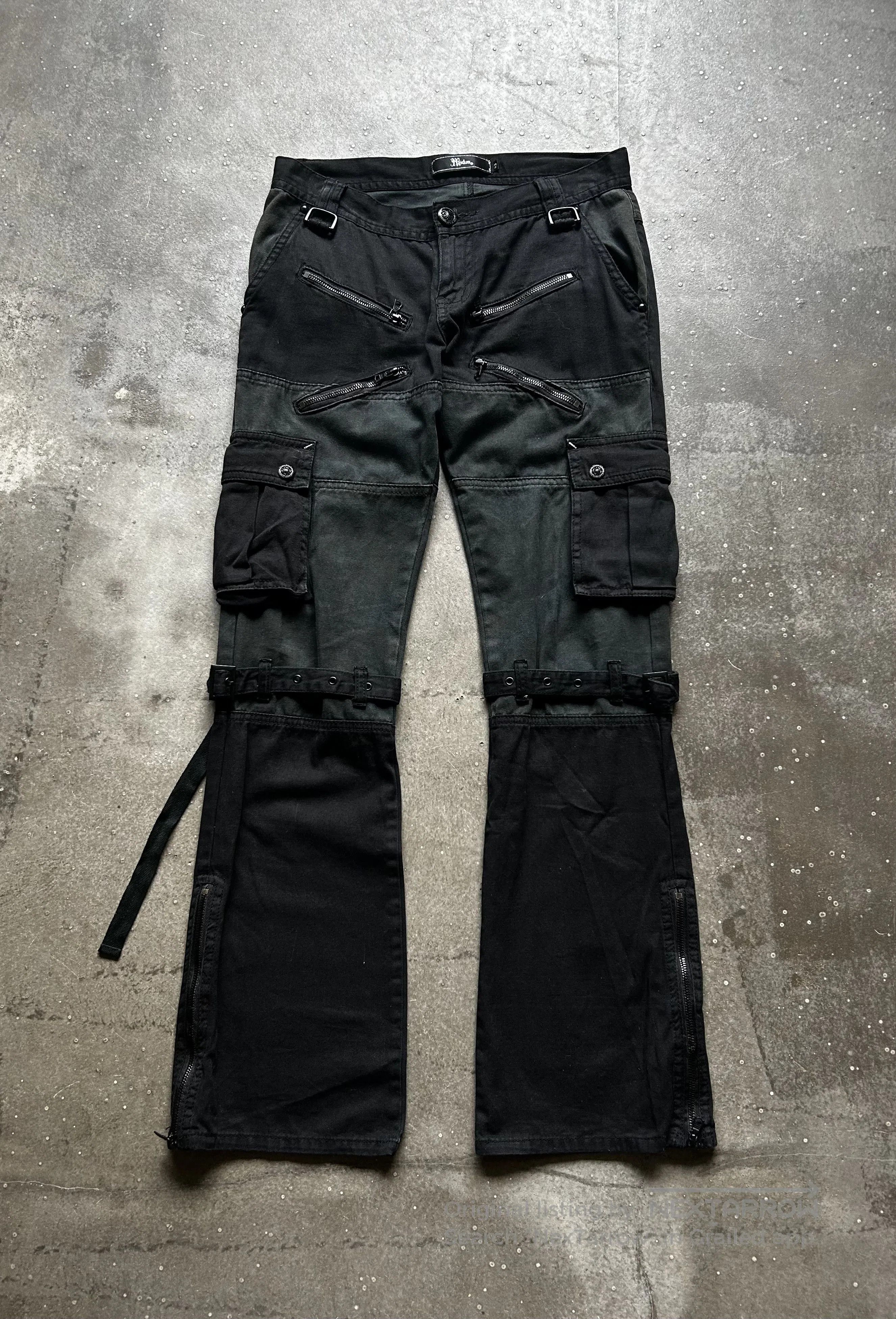 Vintage MIDAS Early Four-Chain Cargo Pants. Size US 44 / EU 60 - 1 Thumbnail
