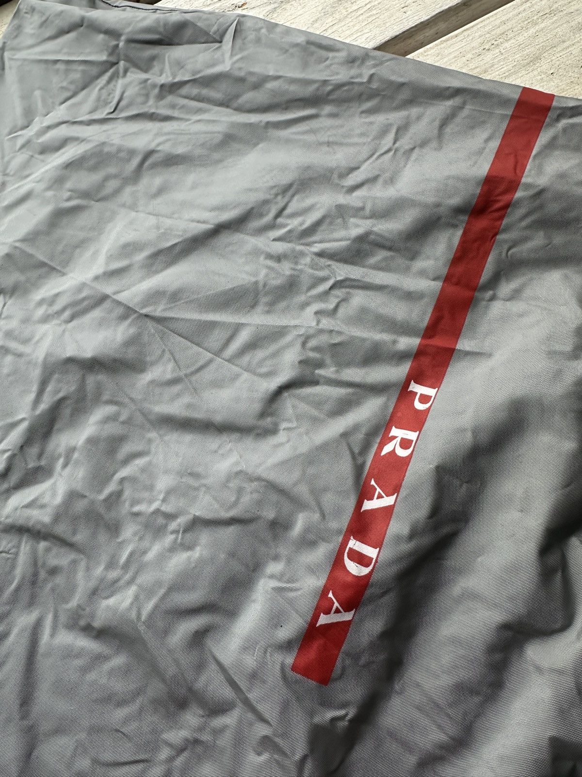 Prada 🚨PRADA RED TAB Y2K Bag Shopper cover Tote BIG LOGO Size ONE SIZE - 11 Thumbnail