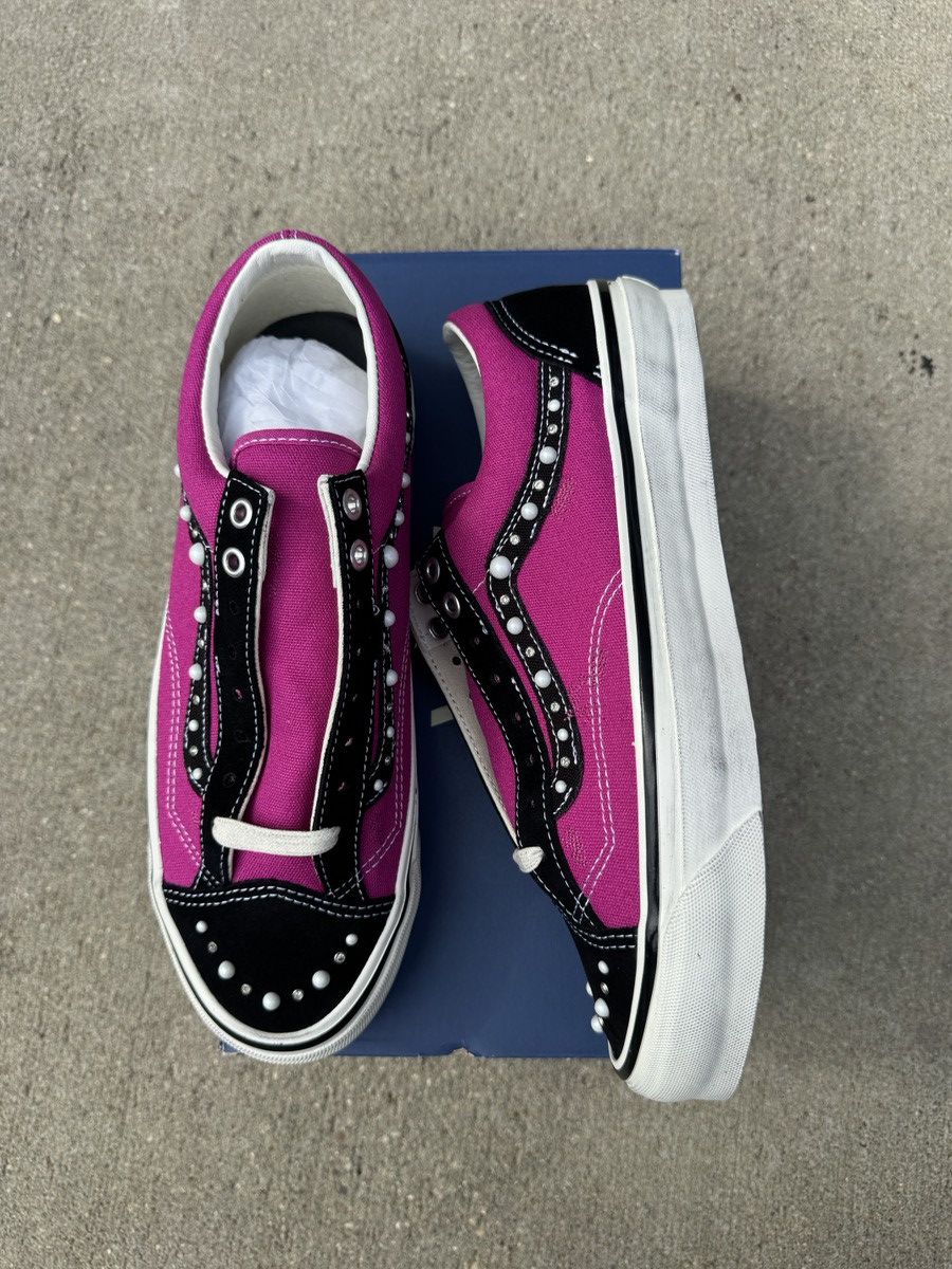 SIZE 9.5 Vans OTW Pearlized Pack Old Skool 36 PINK BLACK