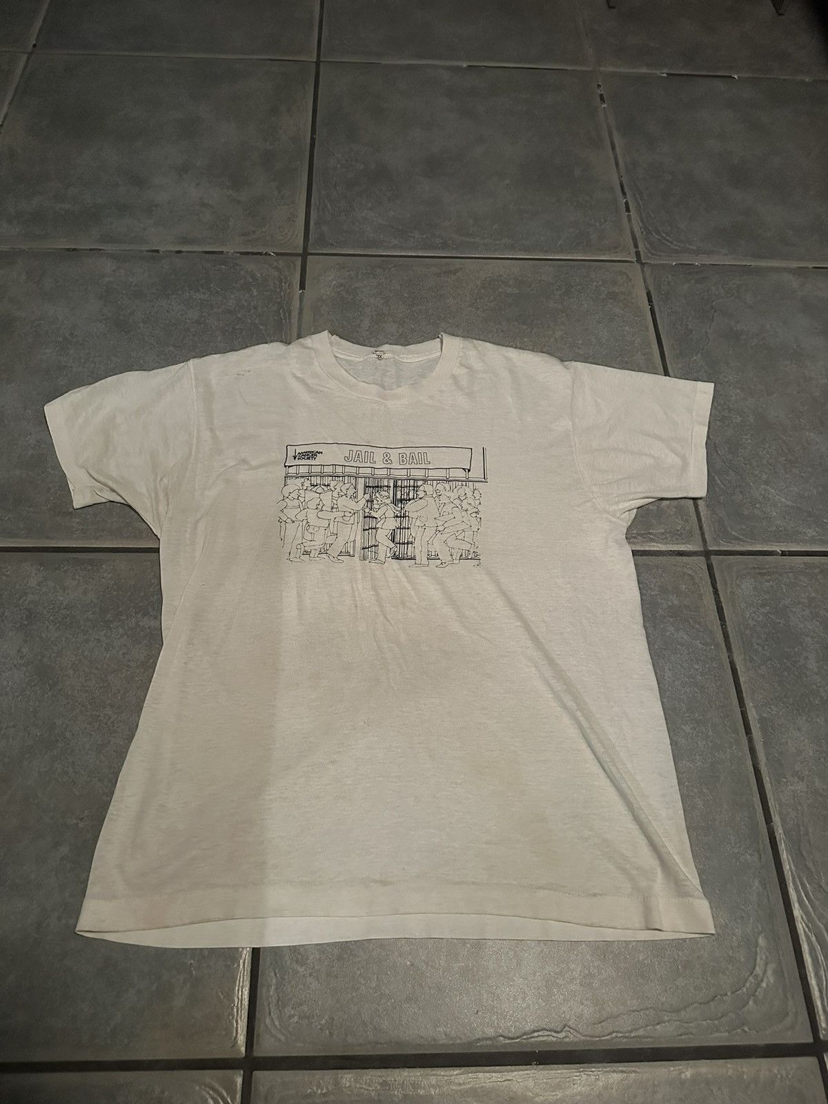 Unsound Rags × Vintage Vintage Jail Bail tee x Unsound rags Size US M / EU 48-50 / 2 - 1 Thumbnail