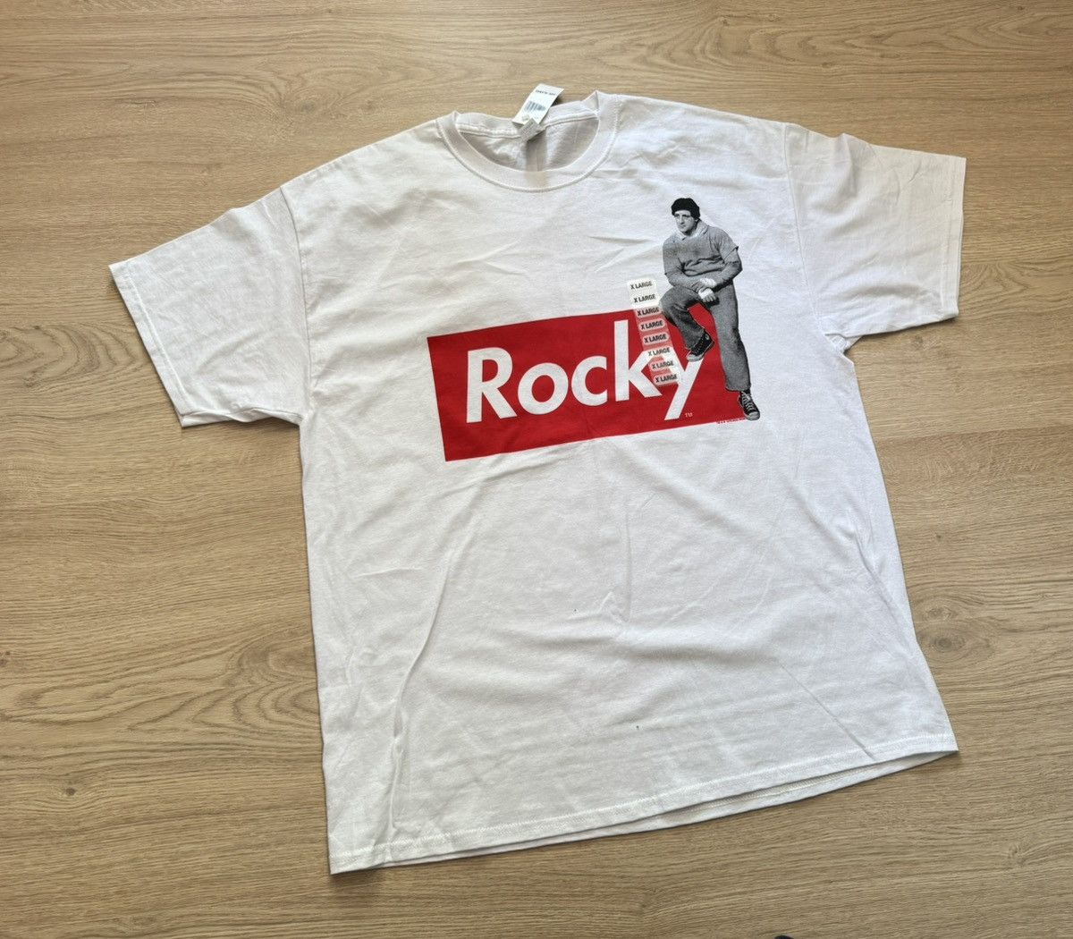 Vintage Vintage Rocky Balboa 1975-2022 Movie Iconic Rare T-Shirt Size US XL / EU 56 / 4 - 1 Thumbnail