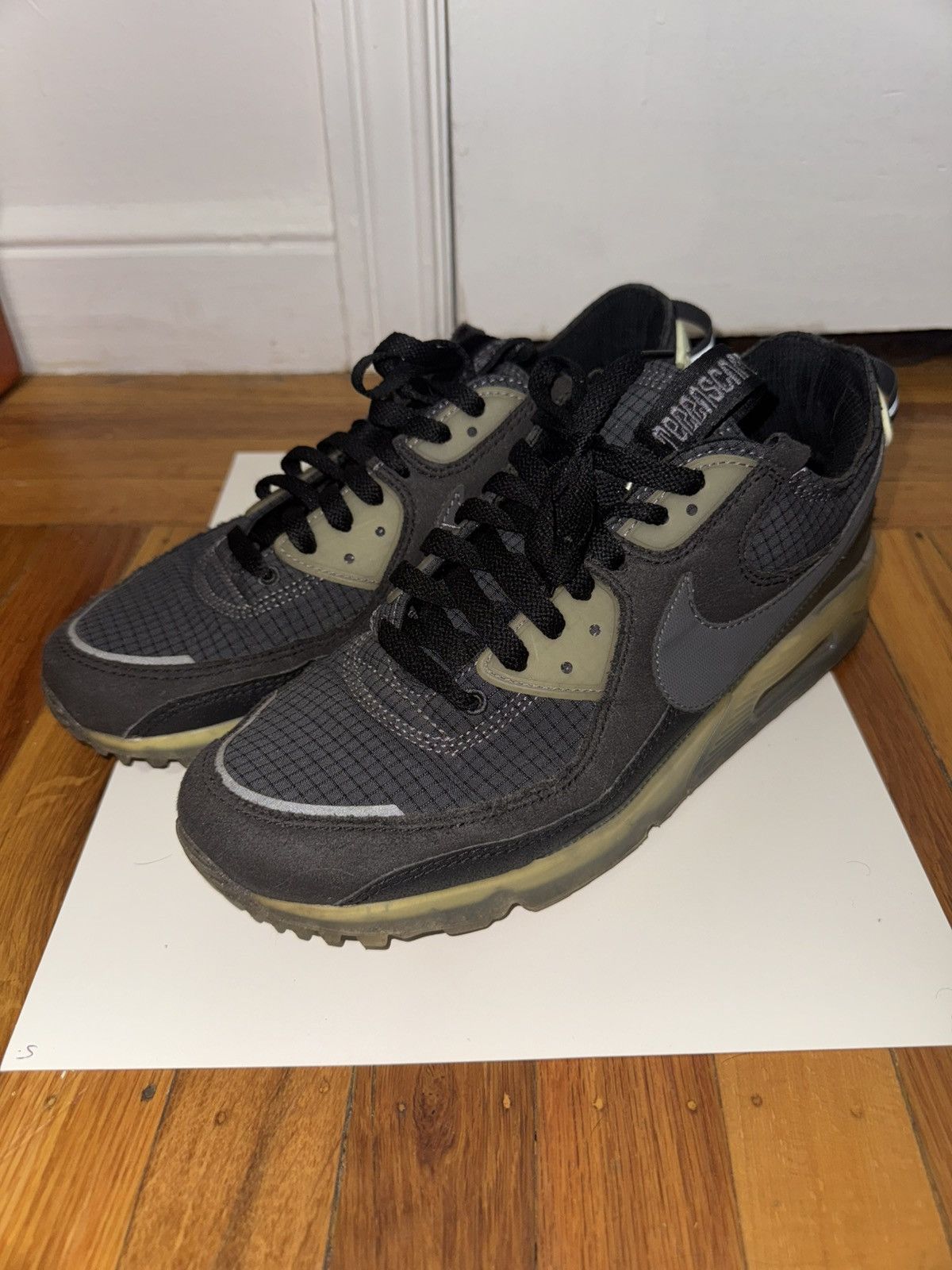 Nike Air Max 90 Terrascape in black lime ice