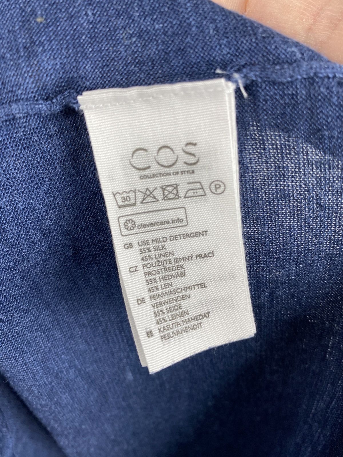 Cos COS Men Longsleeve Pullover Silk Linen Melange size S Size US S / EU 44-46 / 1 - 8 Thumbnail
