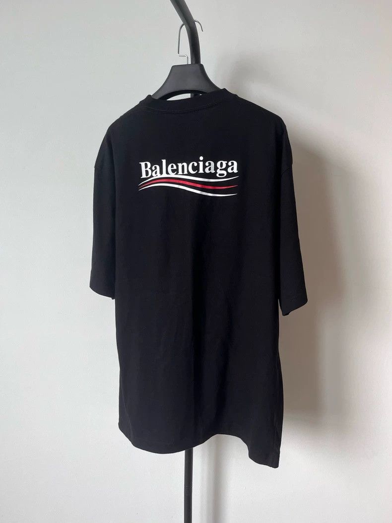 Balenciaga Balenciaga Coke Print Large Short Sleeve Drop Shoulder Sle Size US M / EU 48-50 / 2 - 2 Thumbnail