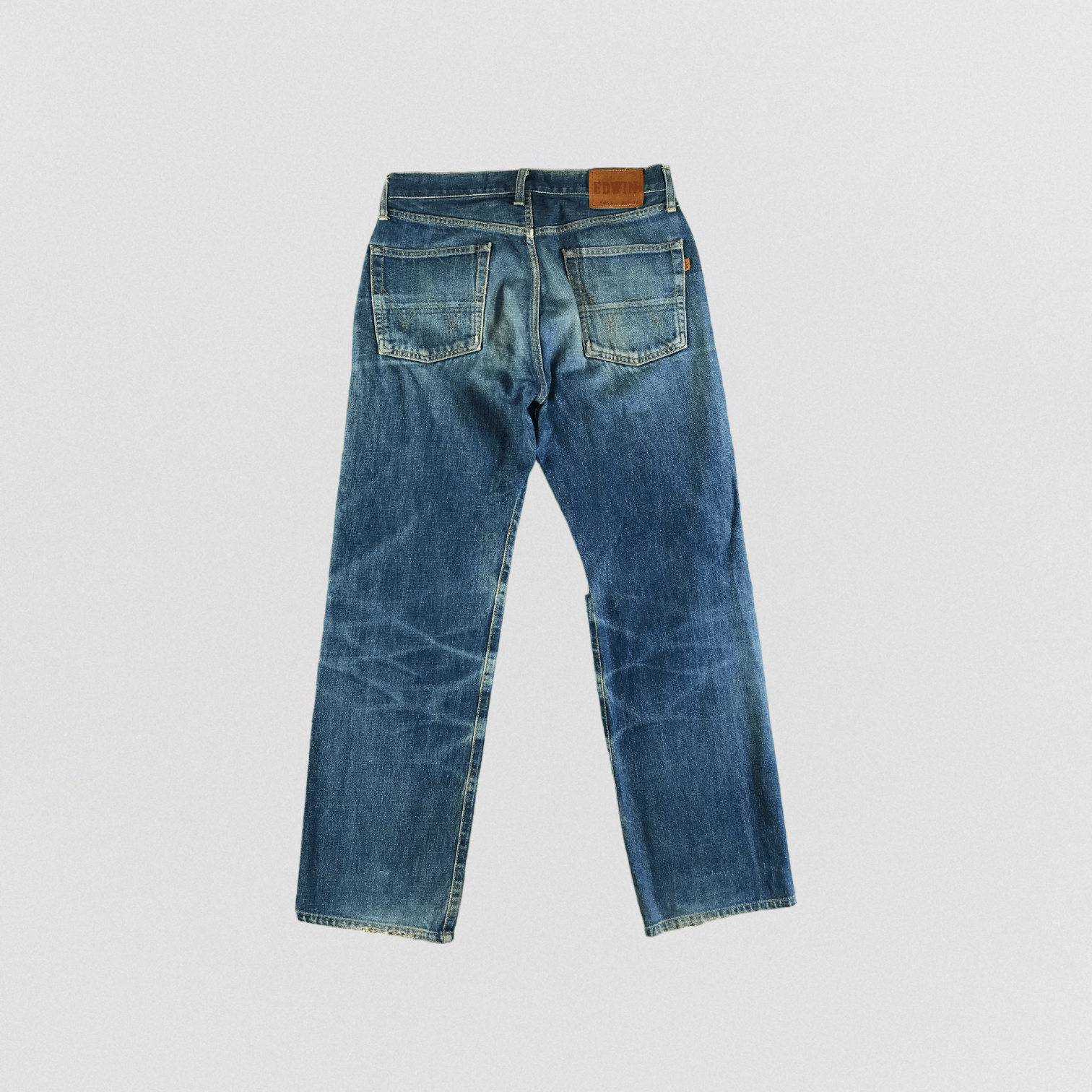 Edwin Vintage Redline Blue Wash Edwin 505 Jeans-JM3630 Size US 32 / EU 48 - 2 Thumbnail