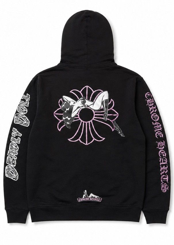 Chrome Hearts BRAND NEW CHROME HEARTS DEADLY DOLL HOODIE PULLOVER Size US S / EU 44-46 / 1 - 2 Thumbnail