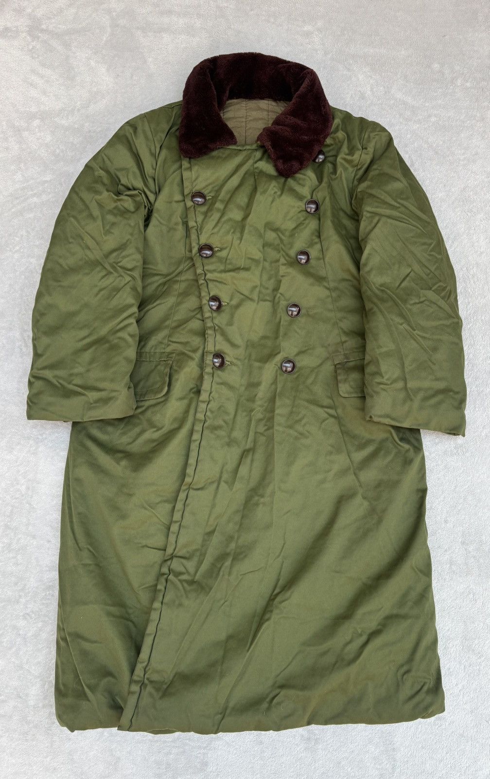 Vintage 1960s Vintage Chinese PLA Jundayi Military Overcoat Size US M / EU 48-50 / 2 - 7 Thumbnail