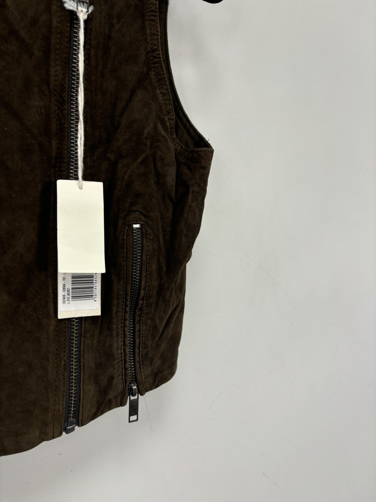 Diesel Diesel Women’s NWT Avant Garde Goat Leather Vest Jacket Size L / US 10 / IT 46 - 6 Thumbnail