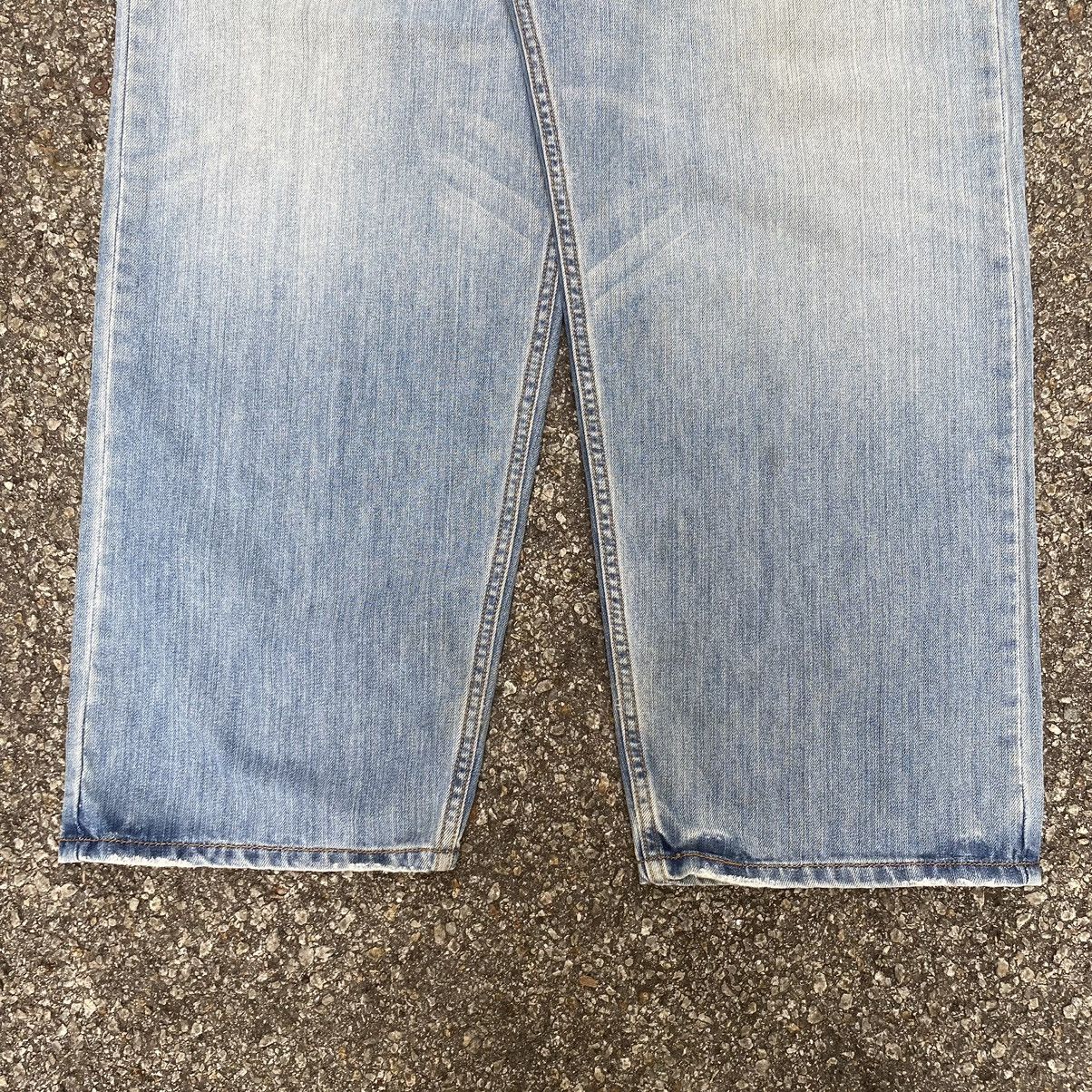 Levi's Crazy Vintage Y2K Levi’s Silvertab Baggy Jeans Wide Leg JNCO Size US 39 - 3 Thumbnail