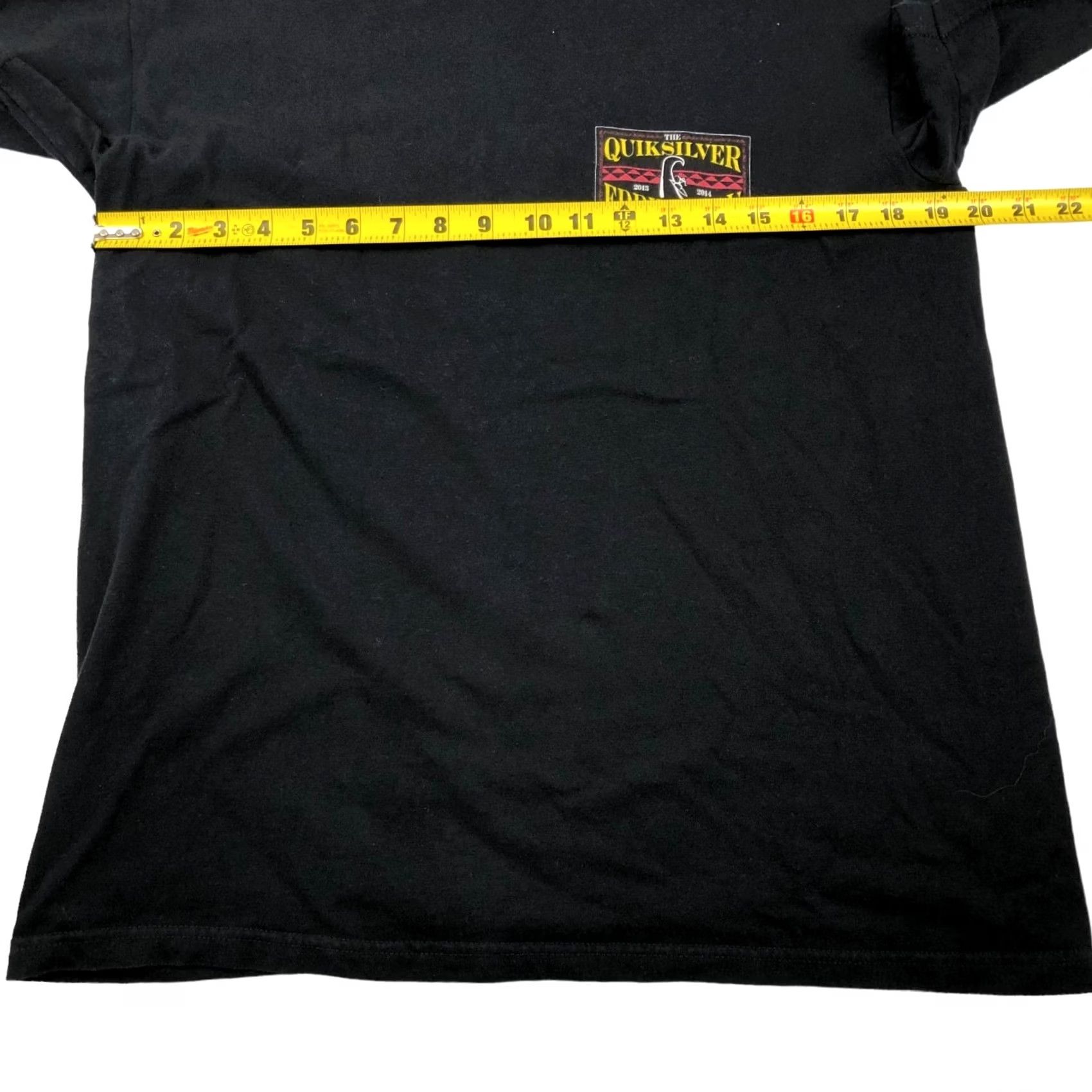 Quiksilver VINTAGE Quiksilver Shirt Men L Black 100% Cotton Short Sleeve Crew Neck Logo Graphic Print Classic T-Shirt Size US L / EU 52-54 / 3 - 7 Thumbnail