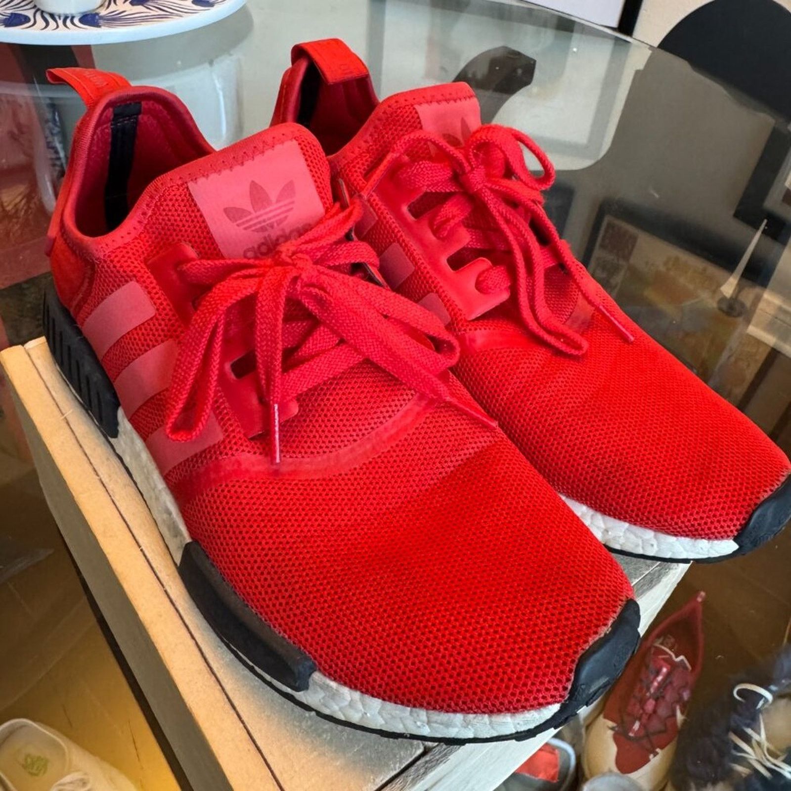 Adidas Adidas NMD_R1 Red/Core Black, Men’s 10.5, Great Condition Size US 10.5 / EU 43-44 - 2 Thumbnail