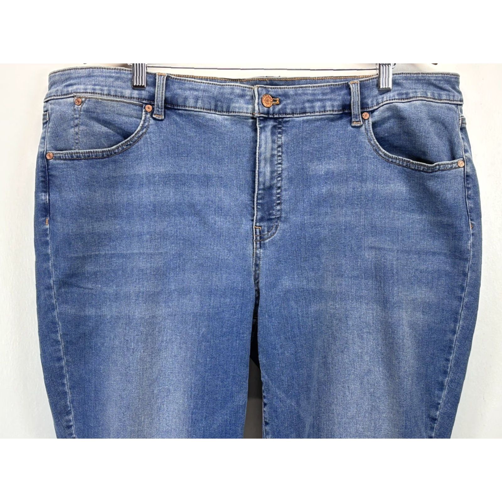 Talbots Talbots Jeans Slim Ankle 22W Plus Stretch Women’s Blue Size 22W Womens Size 40" / US 18 - 2 Thumbnail