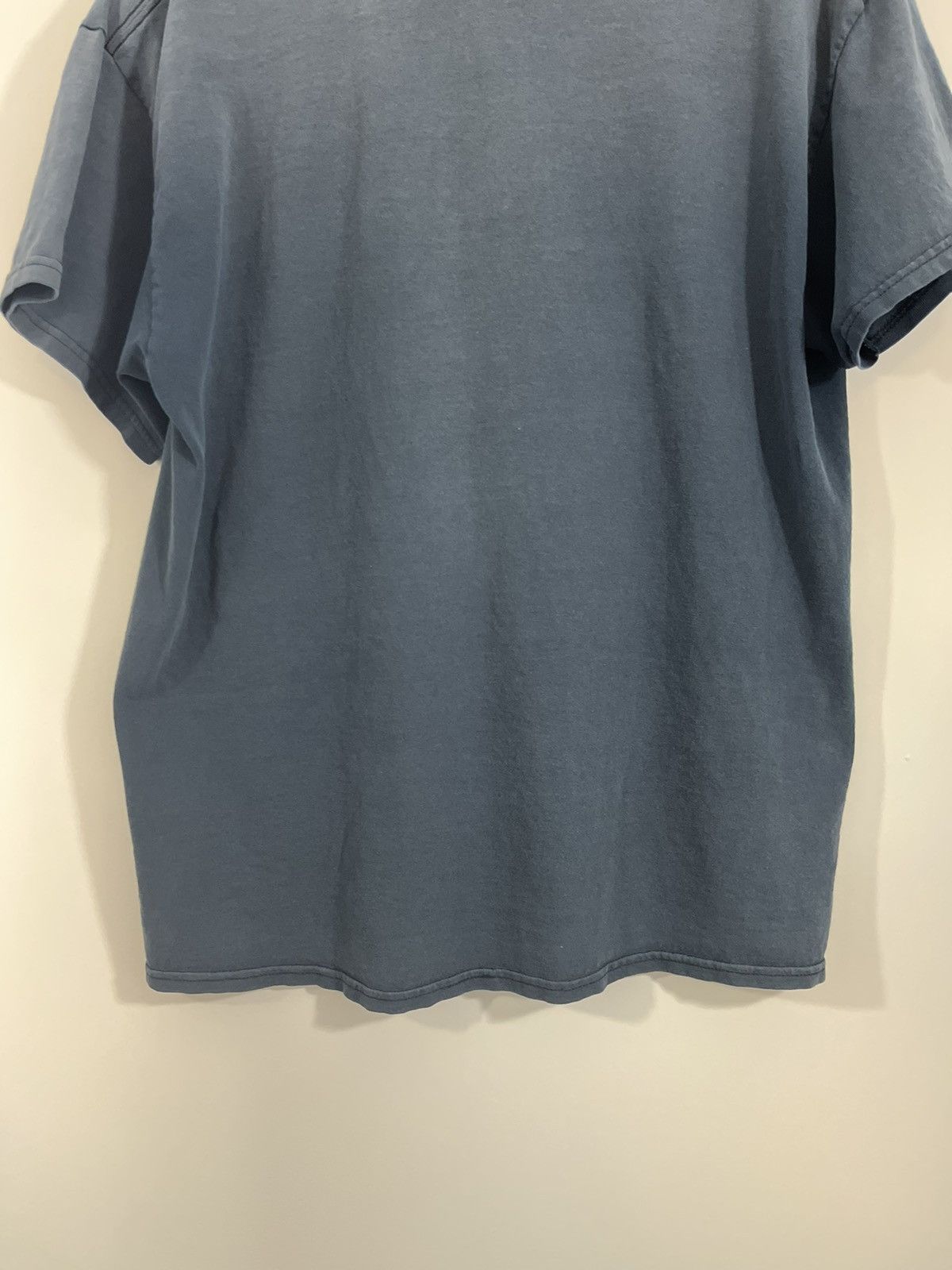Other Thrashed Sun Faded Distressed Navy Tee Size US L / EU 52-54 / 3 - 14 Thumbnail