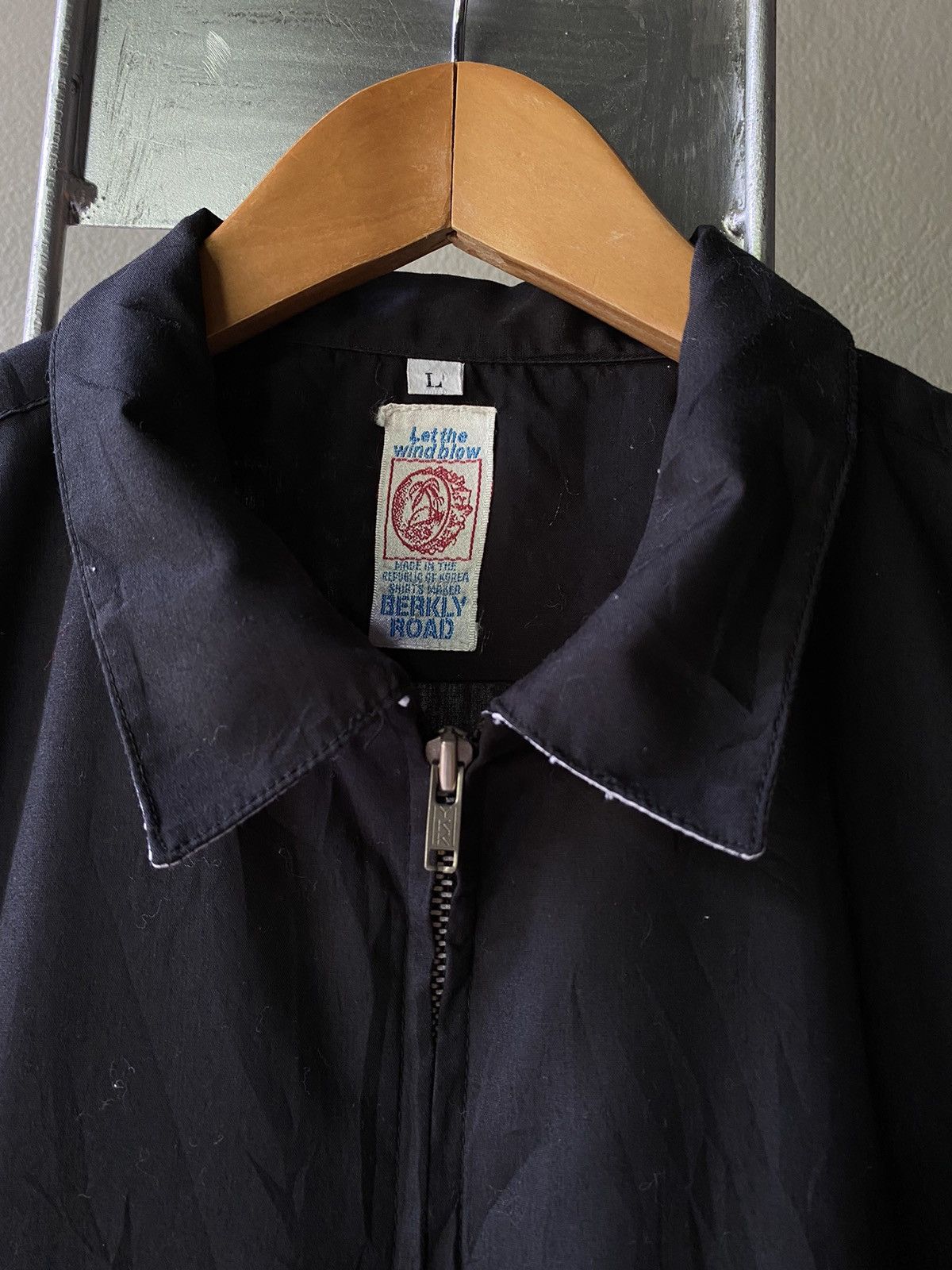 Designer × Japanese Brand Berkly Road zip black shirt Size US L / EU 52-54 / 3 - 3 Thumbnail