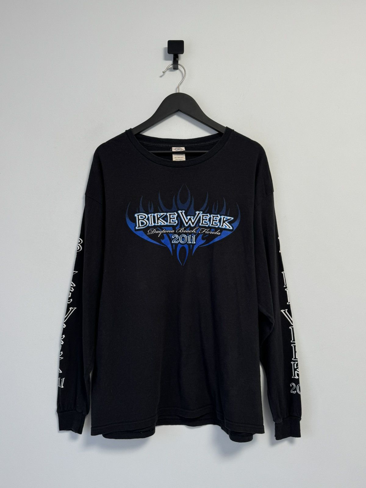 Vintage Bike Week Vintage Long Sleeve Y2K style hype Size US XL / EU 56 / 4 - 1 Thumbnail