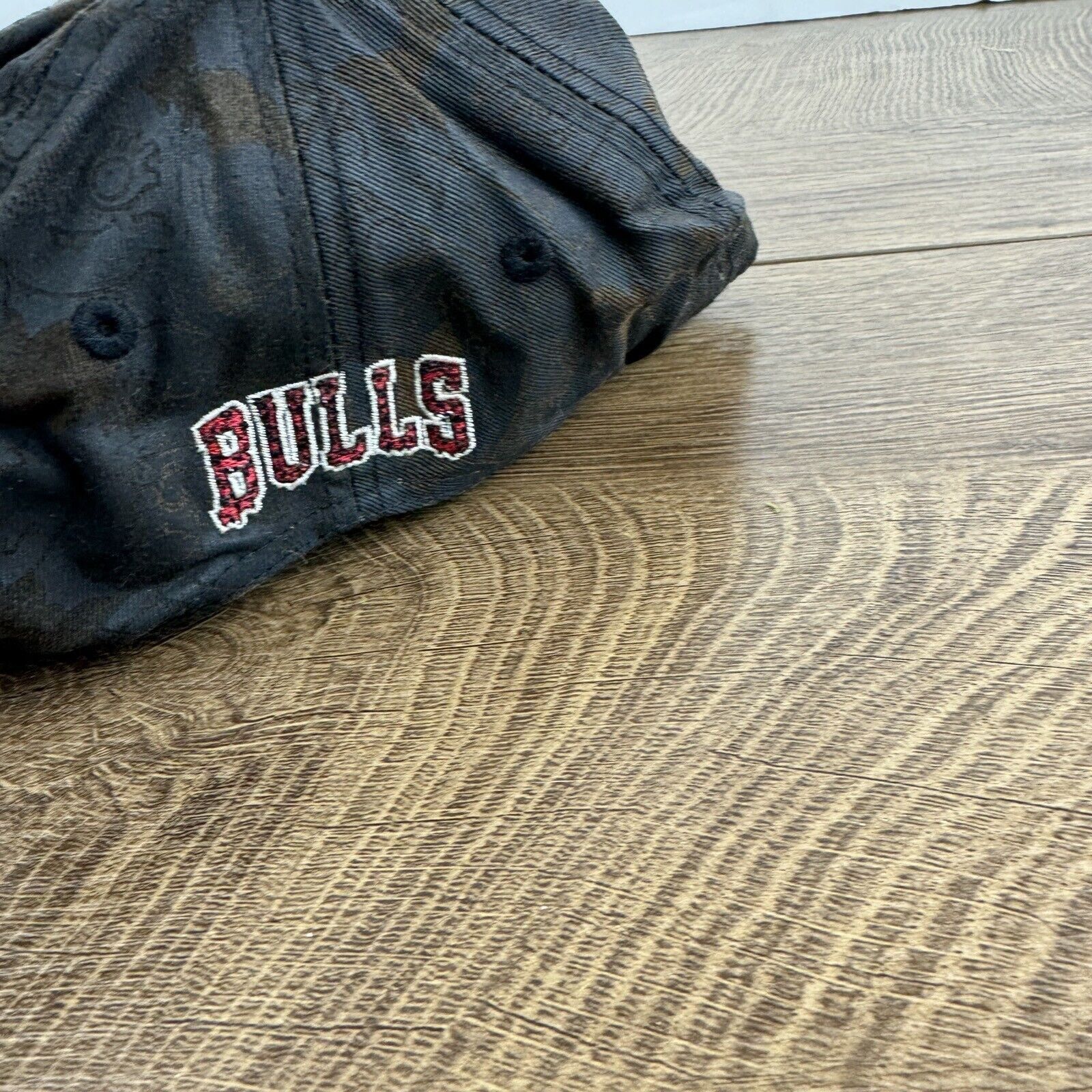 Other Chicago Bulls Snapback Hat Black Hat Adjustable Adult Size H Size ONE SIZE - 8 Thumbnail