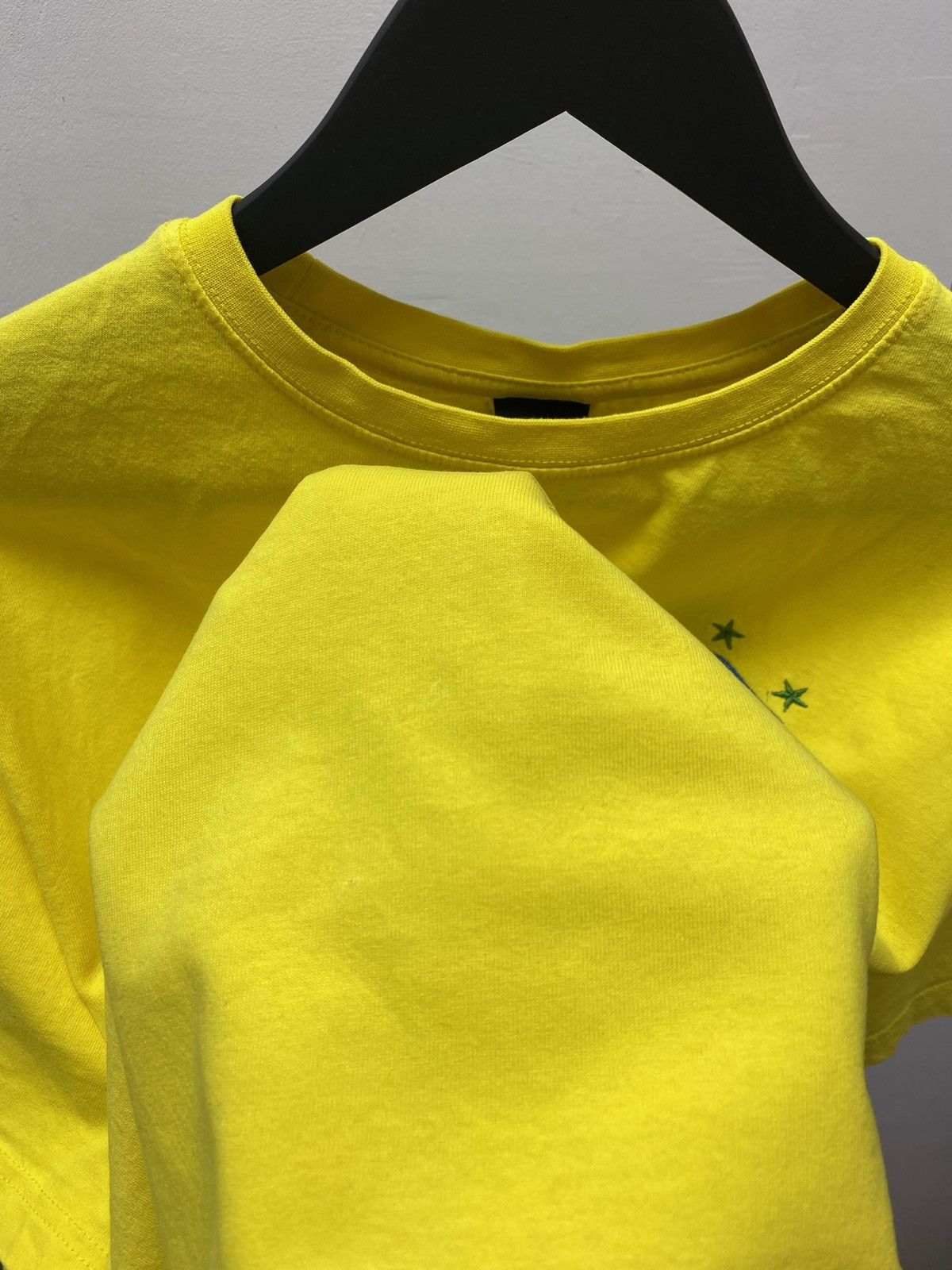 Other × Vintage Brazil 10 Pele Toffs Football Soccer Jersey Retro Remake Size US L / EU 52-54 / 3 - 11 Thumbnail