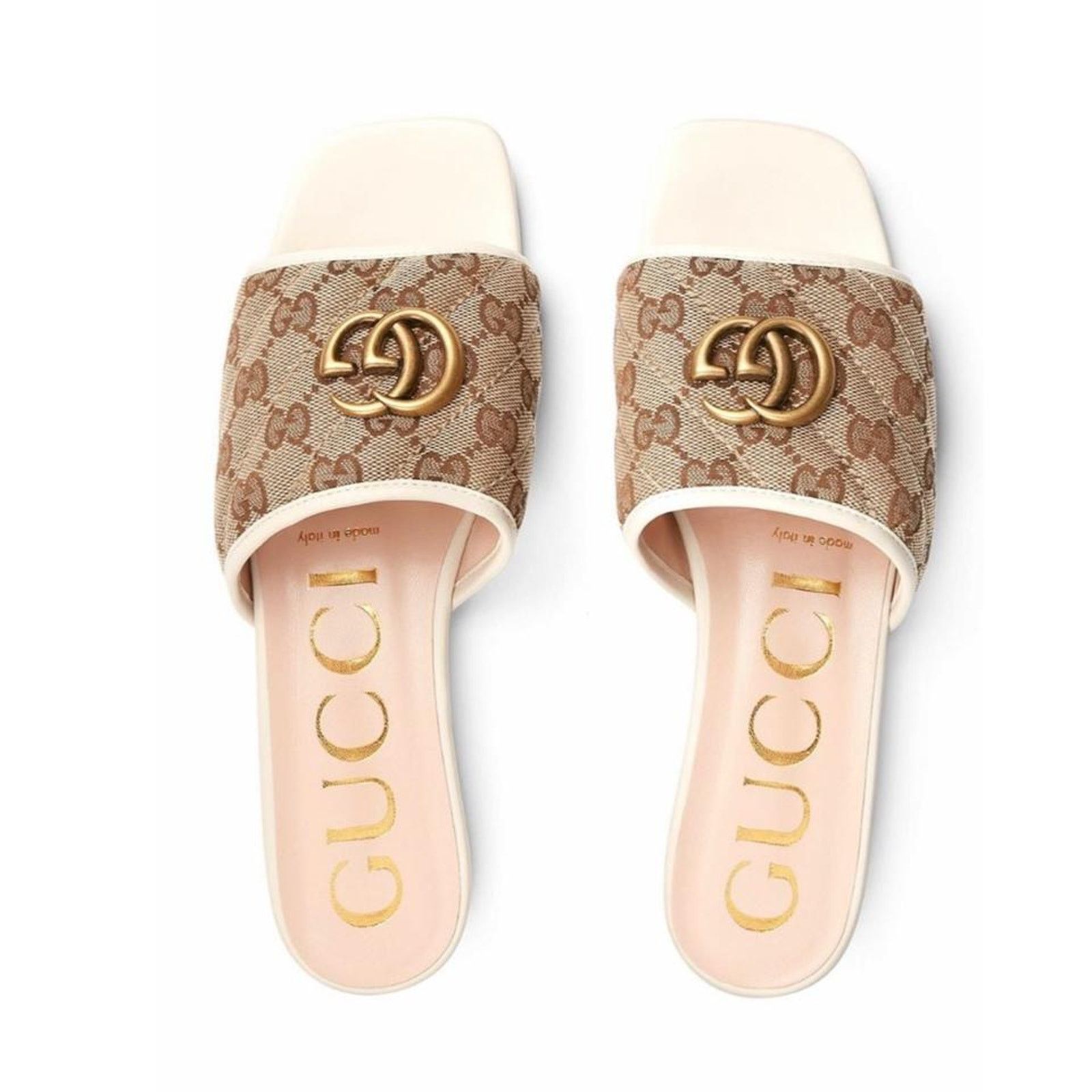Gucci GUCCI Jolie GG logo supreme leather slides slippers Size US 9 / IT 39 - 4 Thumbnail