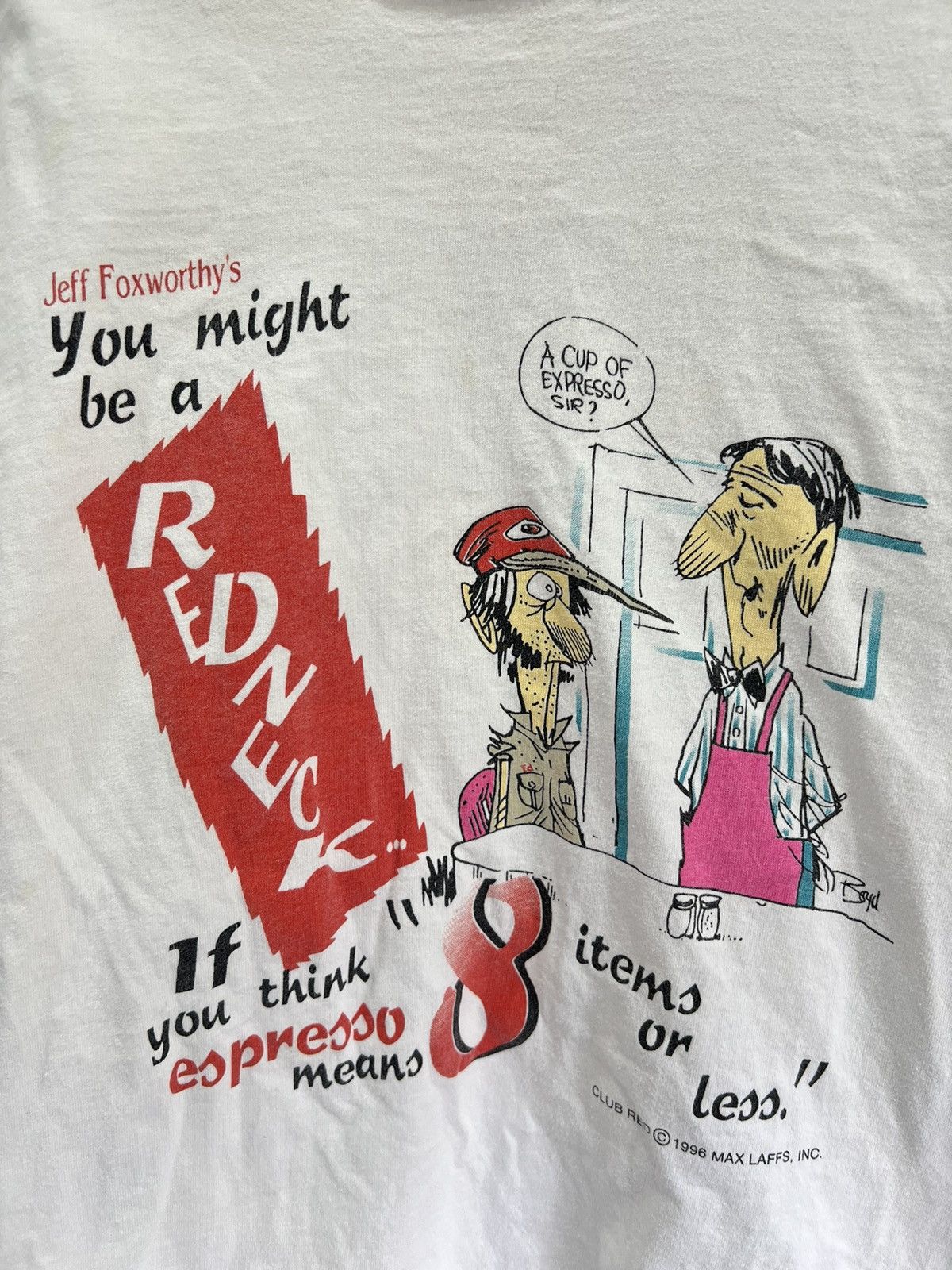 Vintage Vintage You Migjt Be A Redneck Parody Tee Shirt funny Size US M / EU 48-50 / 2 - 2 Thumbnail