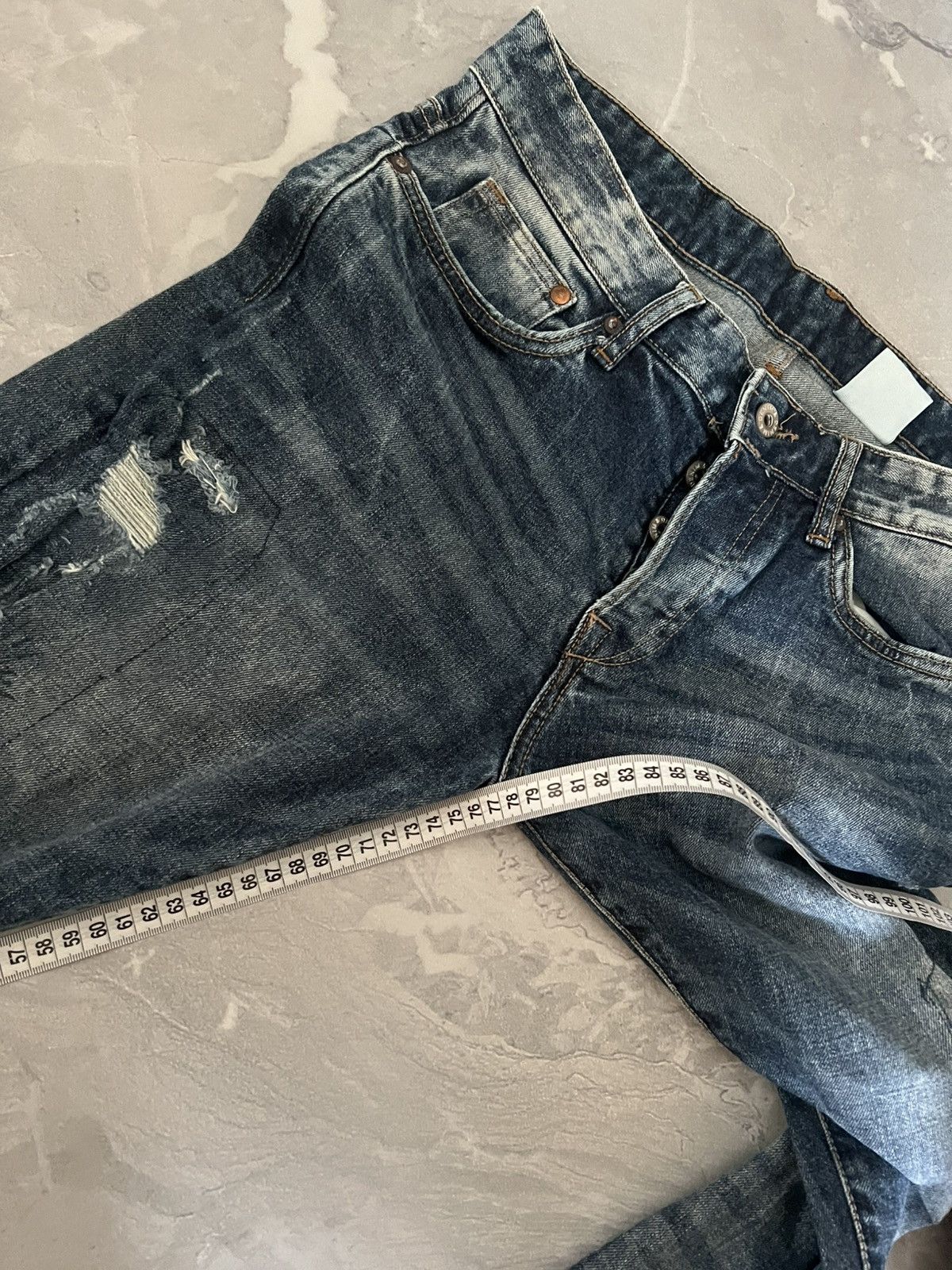 Japanese Brand Faded Darkwear Swag Slim / Underground Glamour Sexy Fit Size US 32 / EU 48 - 10 Thumbnail