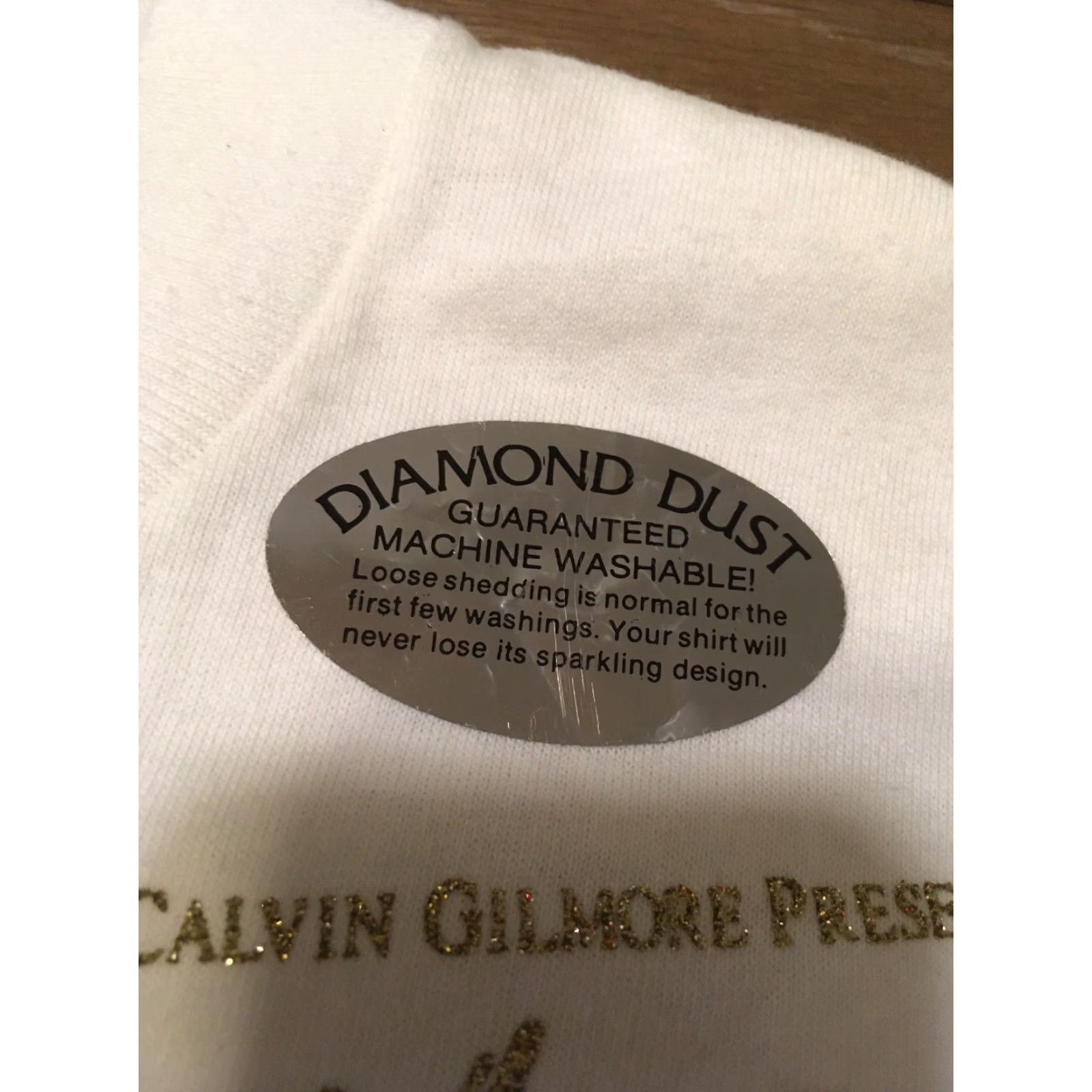 Vintage VINTAGE Diamond Dust 90s T-Shirt Unisex Large White Carolina Opry 1995 Size US L / EU 52-54 / 3 - 4 Thumbnail