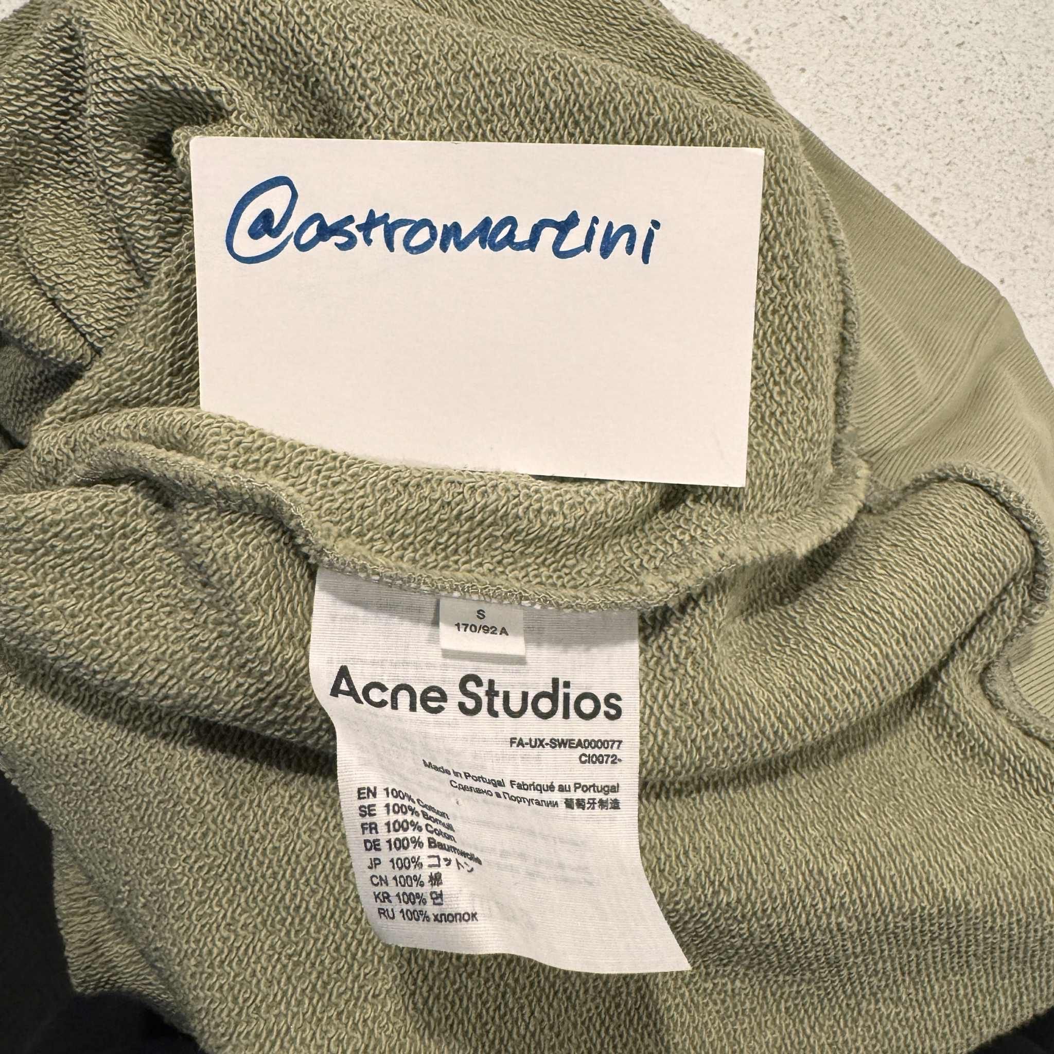 Acne Studios Acne Studios Face Logo Crewneck Sweater Size US S / EU 44-46 / 1 - 5 Thumbnail