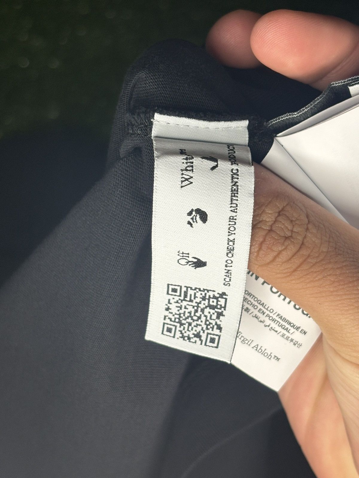 Off-White Offwhite hands over arrows tee black/white Size US S / EU 44-46 / 1 - 17 Thumbnail
