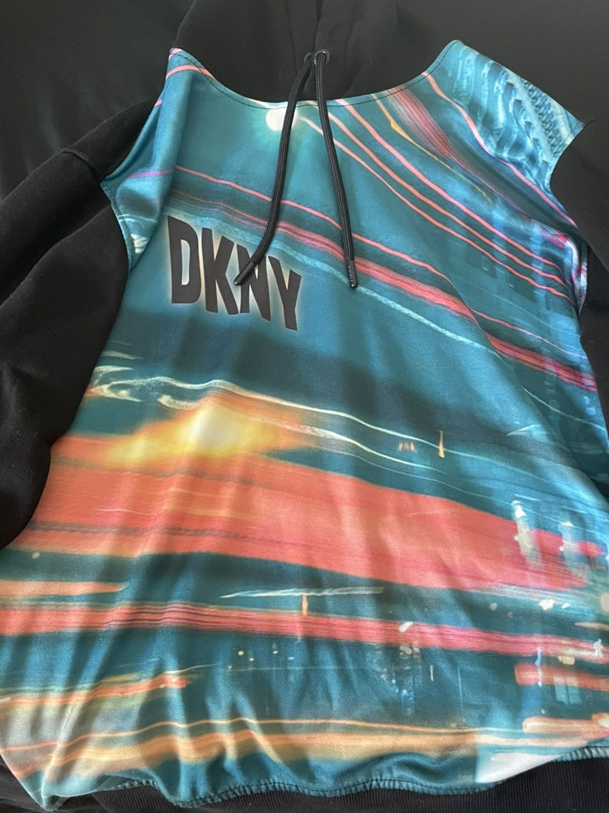 DKNY DKNY Multi Color Hoodie Size US L / EU 52-54 / 3 - 1 Thumbnail