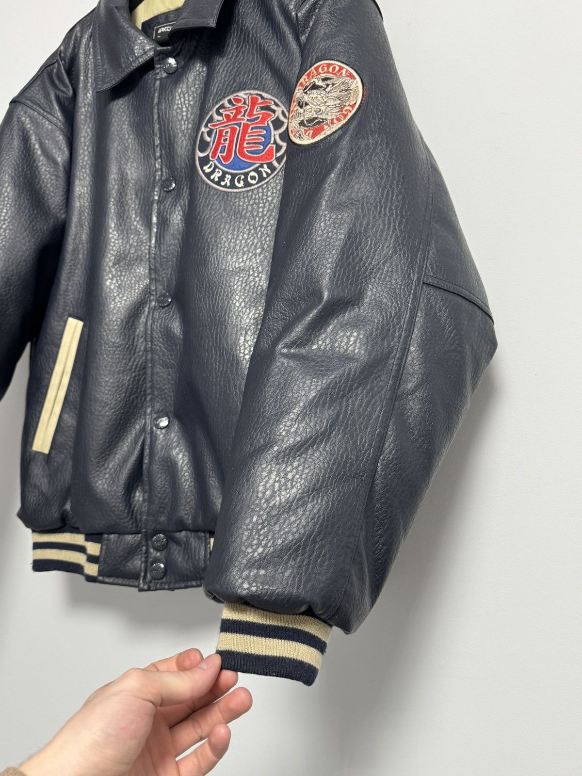 Other Vintage Dragon Embroidered Jacket Y2K Rare Streetwear Bomber Size US L / EU 52-54 / 3 - 11 Thumbnail