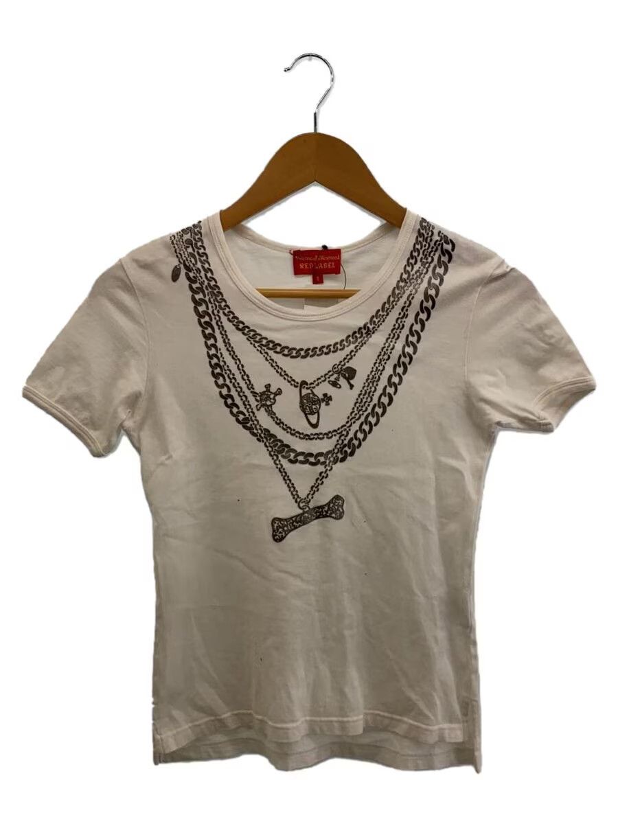 Vivienne Westwood Orb Chain Necklace Tee Size S / US 4 / IT 40 - 1 Thumbnail