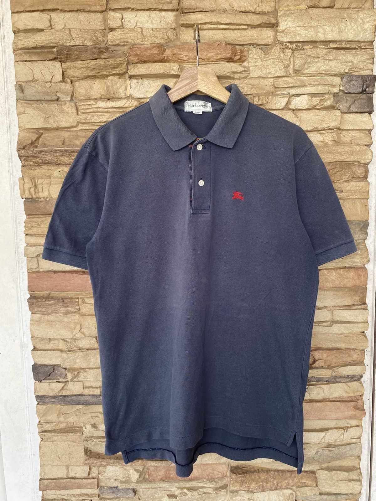 Burberry Vintage Burberrys Nova Check Polo Shirt Size US M / EU 48-50 / 2 - 2 Thumbnail