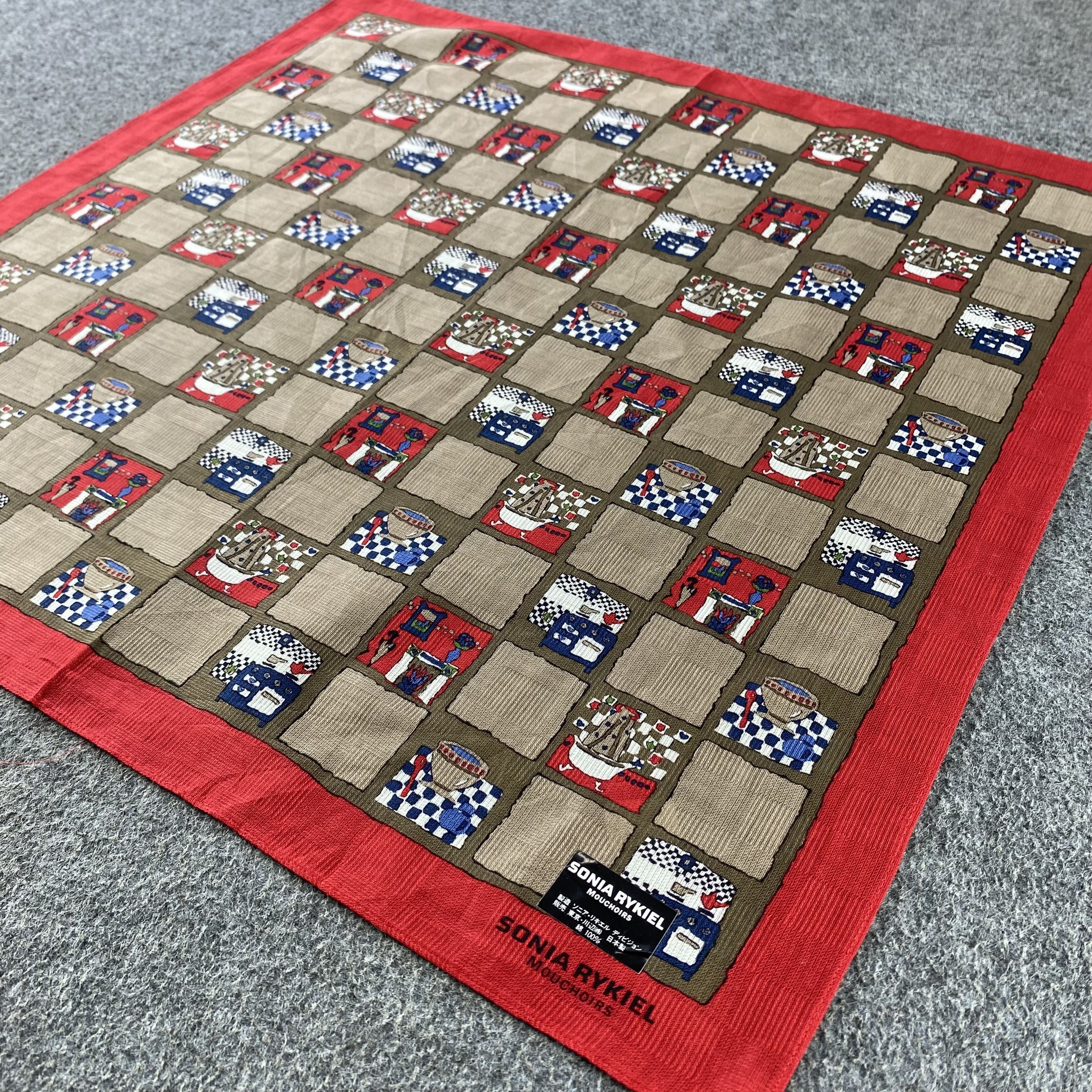 Sonia Rykiel Sonia Rykiel Handkerchief/Neckerchief/Bandana HC576 Size ONE SIZE - 2 Thumbnail