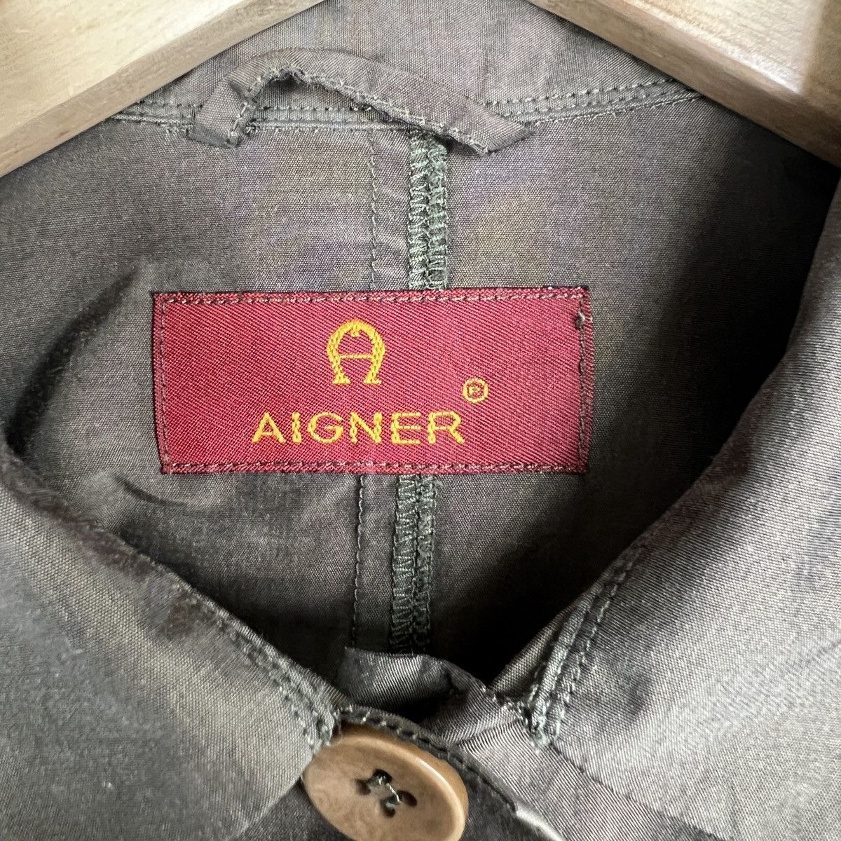 Aigner 🔥 Aigner Short Sleeve Shirt Jacket Size M / US 6-8 / IT 42-44 - 11 Thumbnail