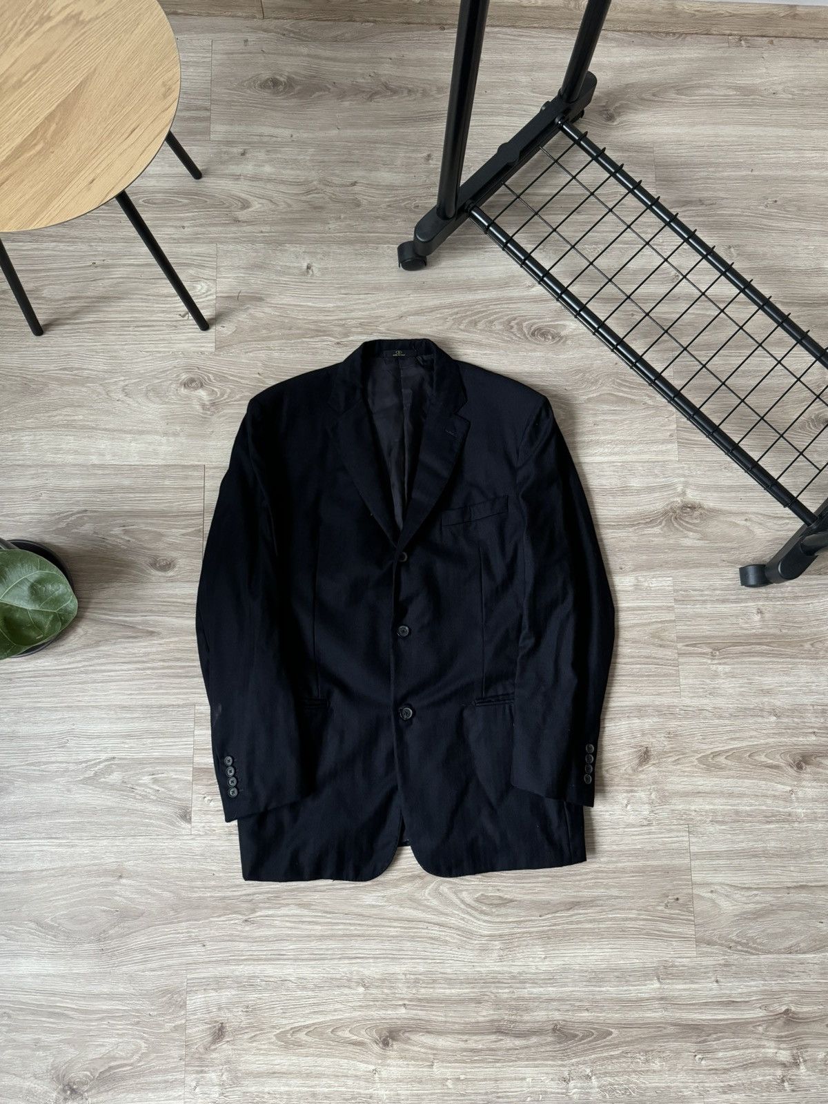 Valentino Vintage Valentino Tailoring Wool Blazer Made In Italy Size 52R - 1 Thumbnail