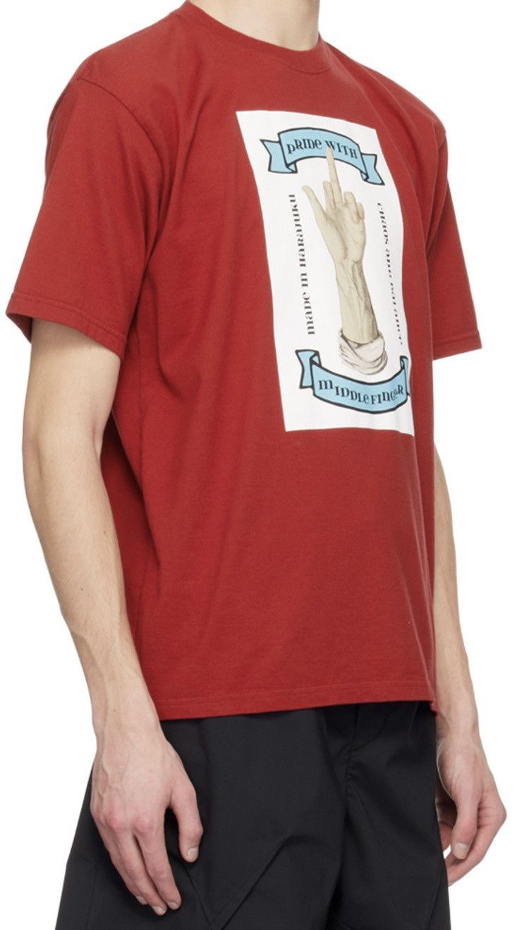 Undercover NWT Undercover Middle Finger Tee Size US XL / EU 56 / 4 - 2 Thumbnail