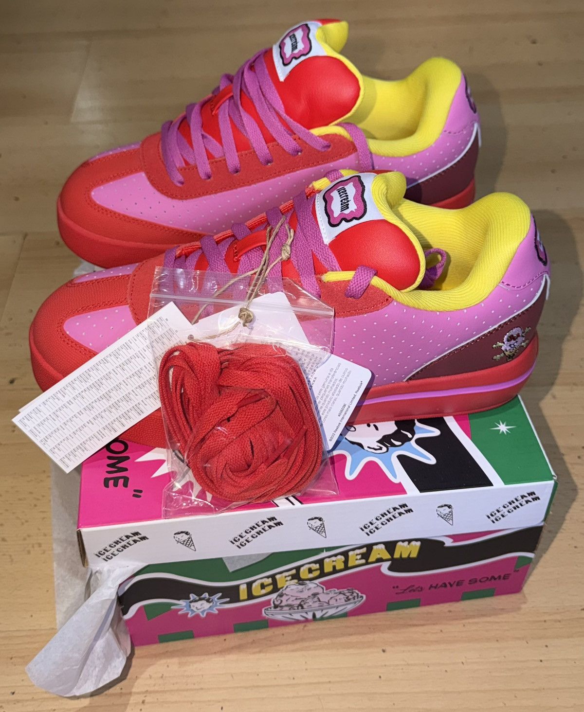 Billionaire Boys Club Reebok X Icecream Pink Lemonade BoardFlip Size US 6 / EU 39 - 1 Thumbnail