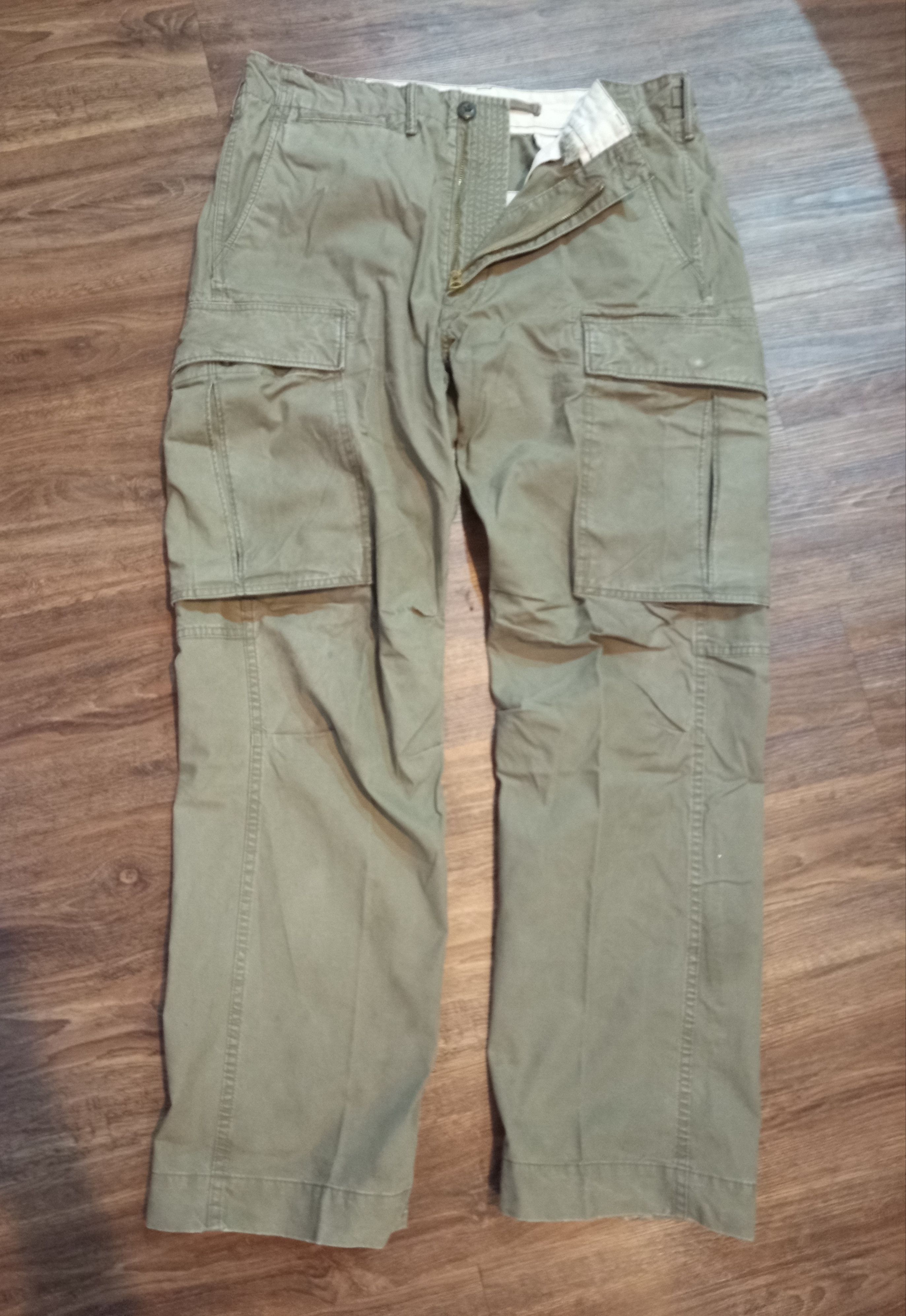 RRL Ralph Lauren RRL Double RL Cargo Trousers Pants Size US 34 / EU 50 - 6 Thumbnail