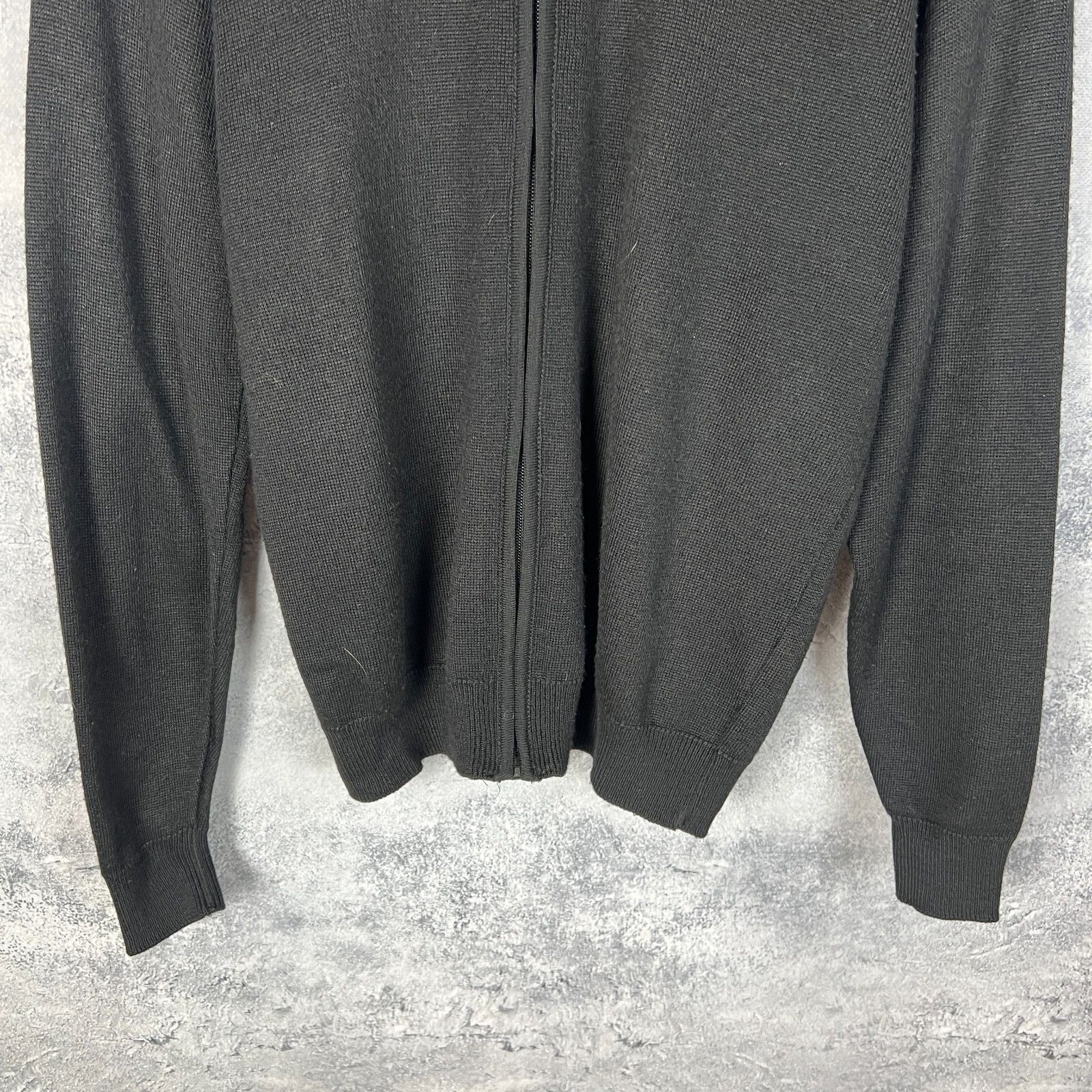 Lacoste Lacoste Zip Sweater Men's Size 5 Black Long Sleeve ` Size US M / EU 48-50 / 2 - 3 Thumbnail