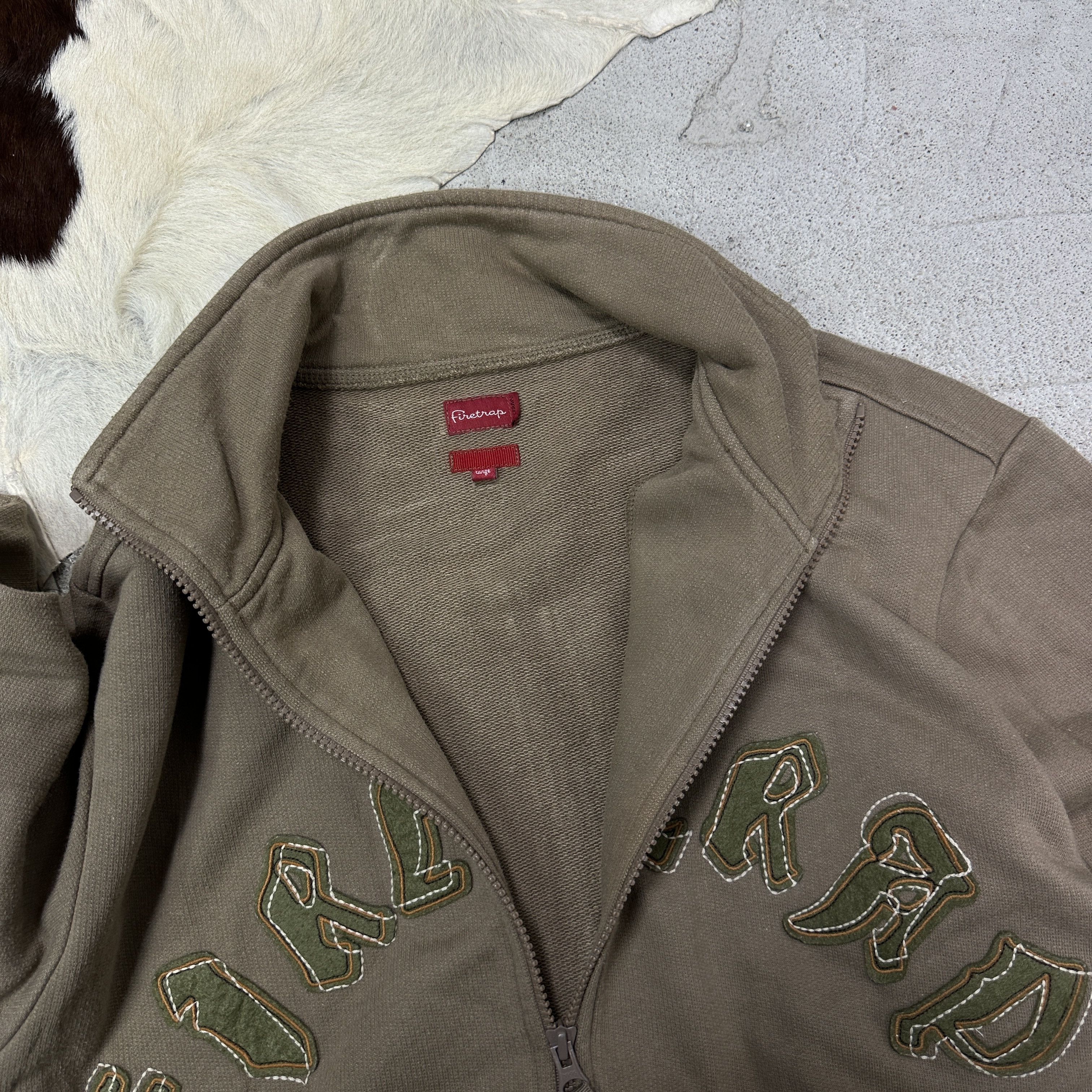 Firetrap Vintage Streetwear Casual Firetrap Zip Sweatshirt Y2K Size US L / EU 52-54 / 3 - 3 Thumbnail