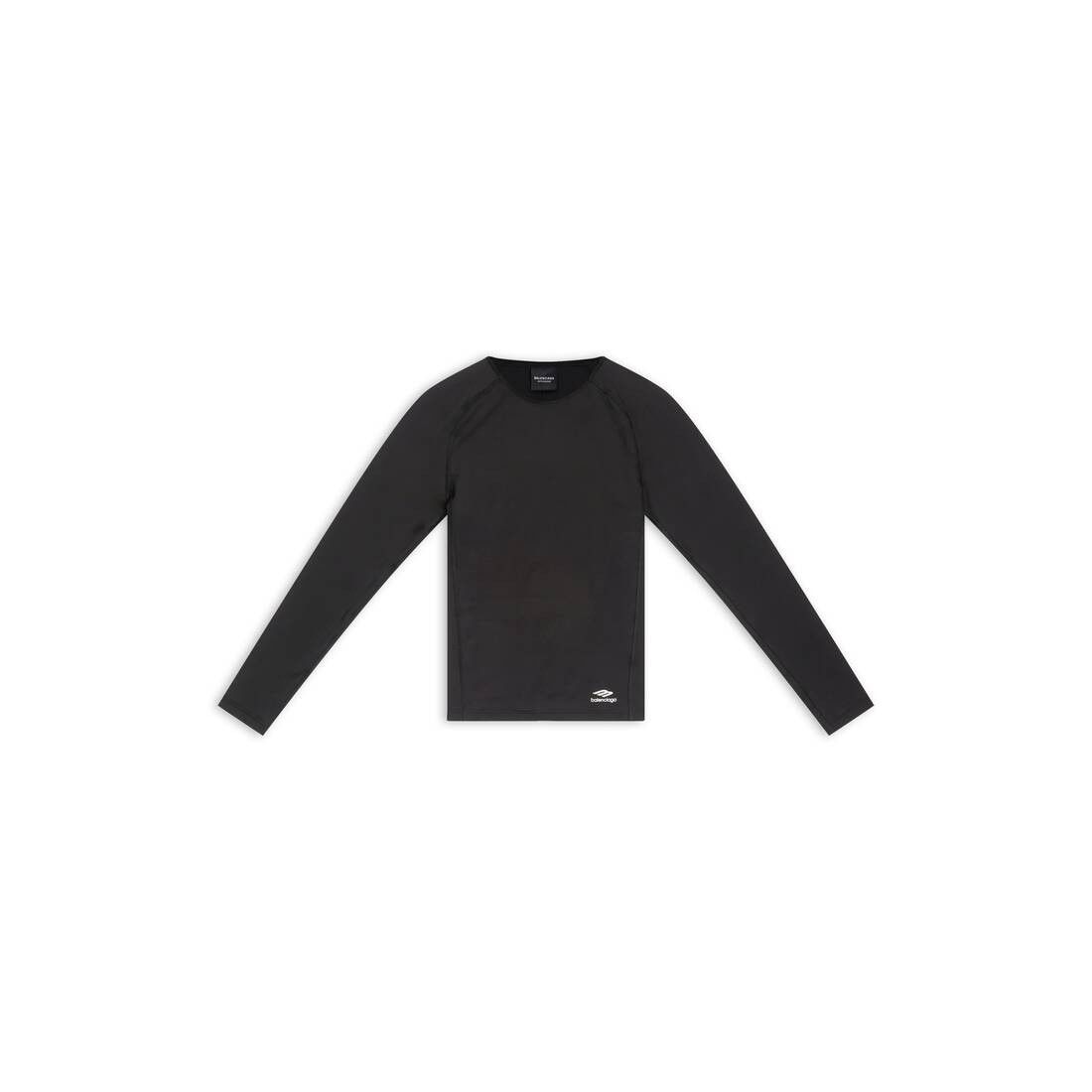 Balenciaga o1w1db10425 3B Sports Icon Long Sleeve Athletic Top Size US M / EU 48-50 / 2 - 1 Thumbnail