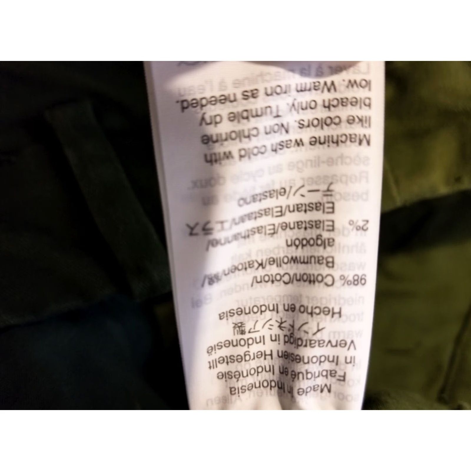 J.Crew VINTAGE J.CREW Green Chino Pants Womens 6P Petite Slim Pants Trouser Slacks Size 28" / US 6 / IT 42 - 7 Thumbnail