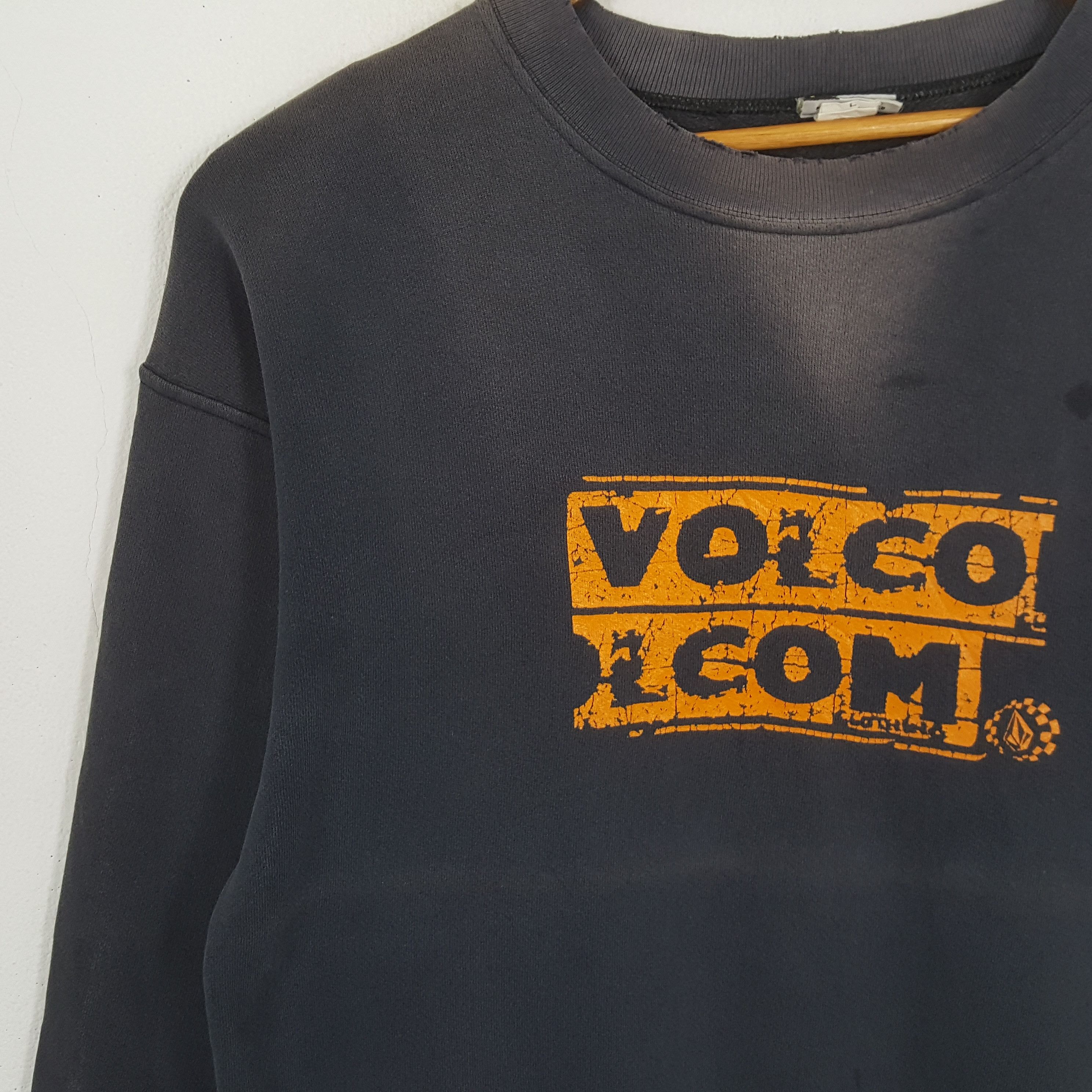 Vintage × Volcom Vintage VOLCOM Skateboard Streetwear Distressed Sweatshirts Size US XL / EU 56 / 4 - 2 Thumbnail
